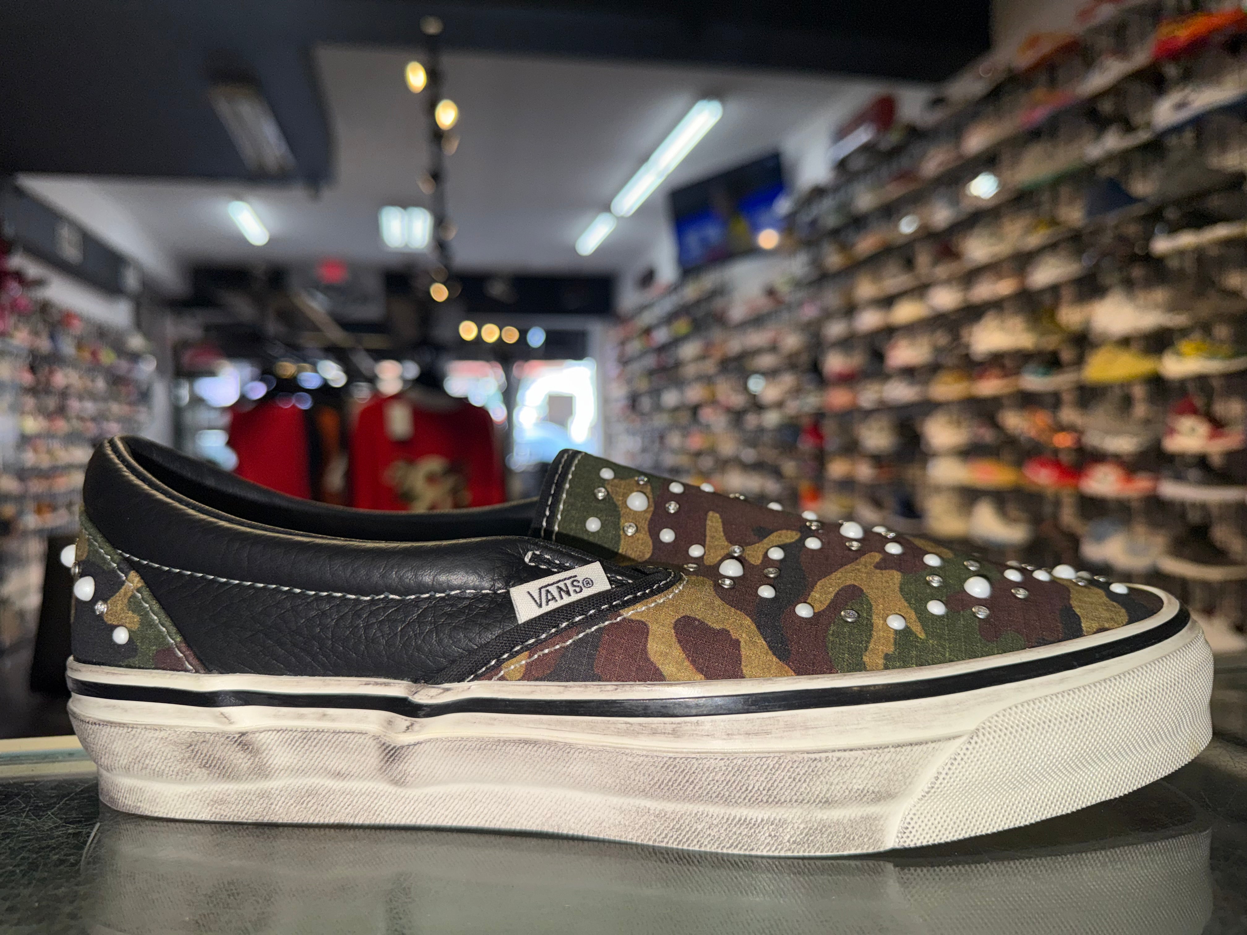 Size 10 Vans Slip On 98 Pearlized Pack “Camo” Brand New