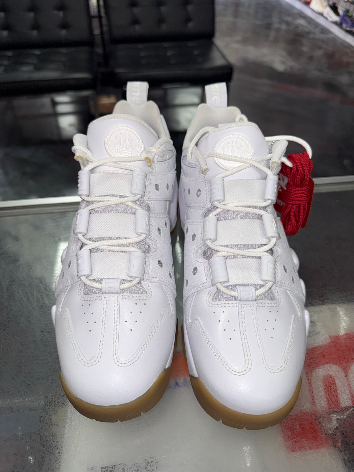 Size 10.5 SB Air Max 2 CB '94 Low Supreme "White Gum" Brand New