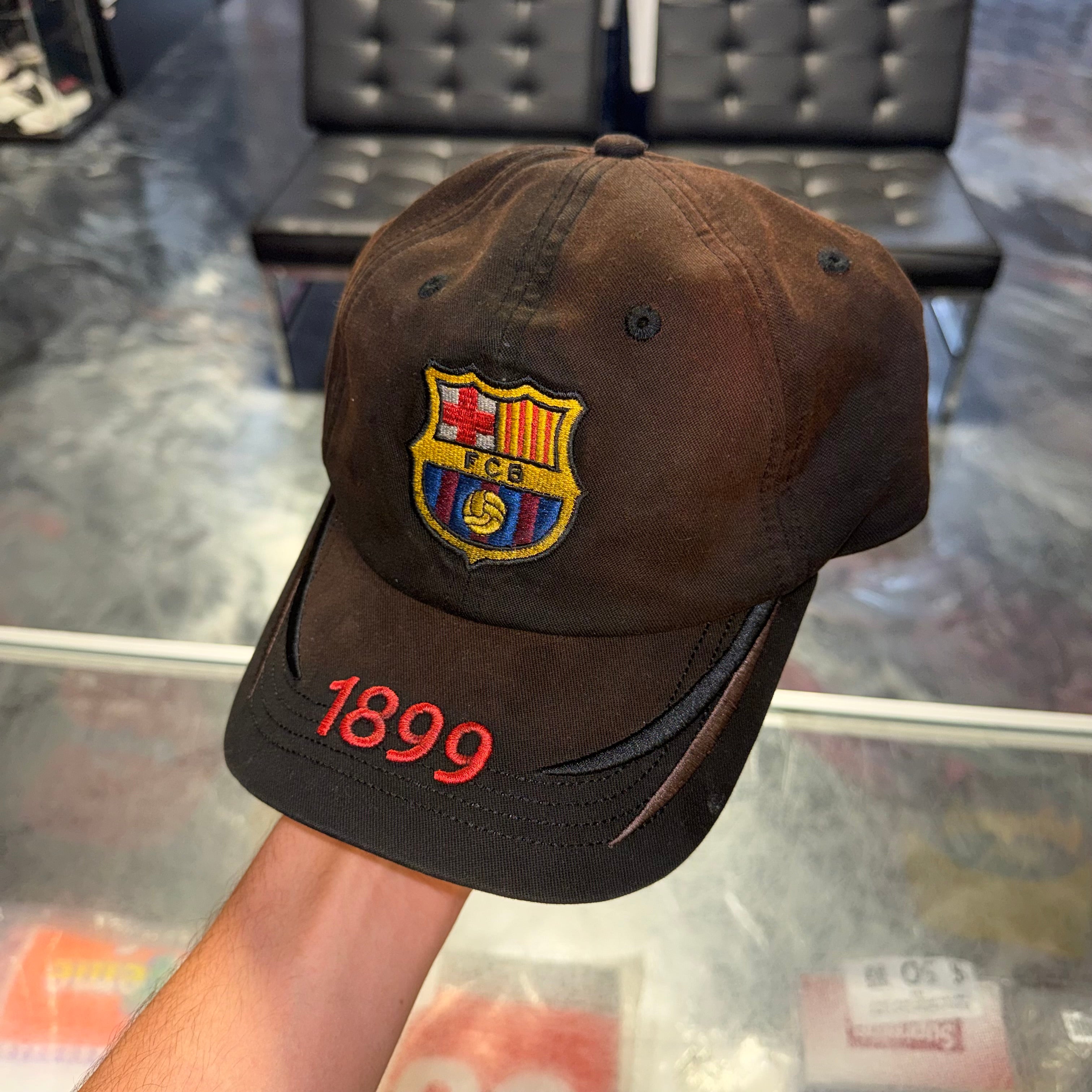Size OS Travis Scott x FC Barcelona 1899 Hat “Multicolor”
