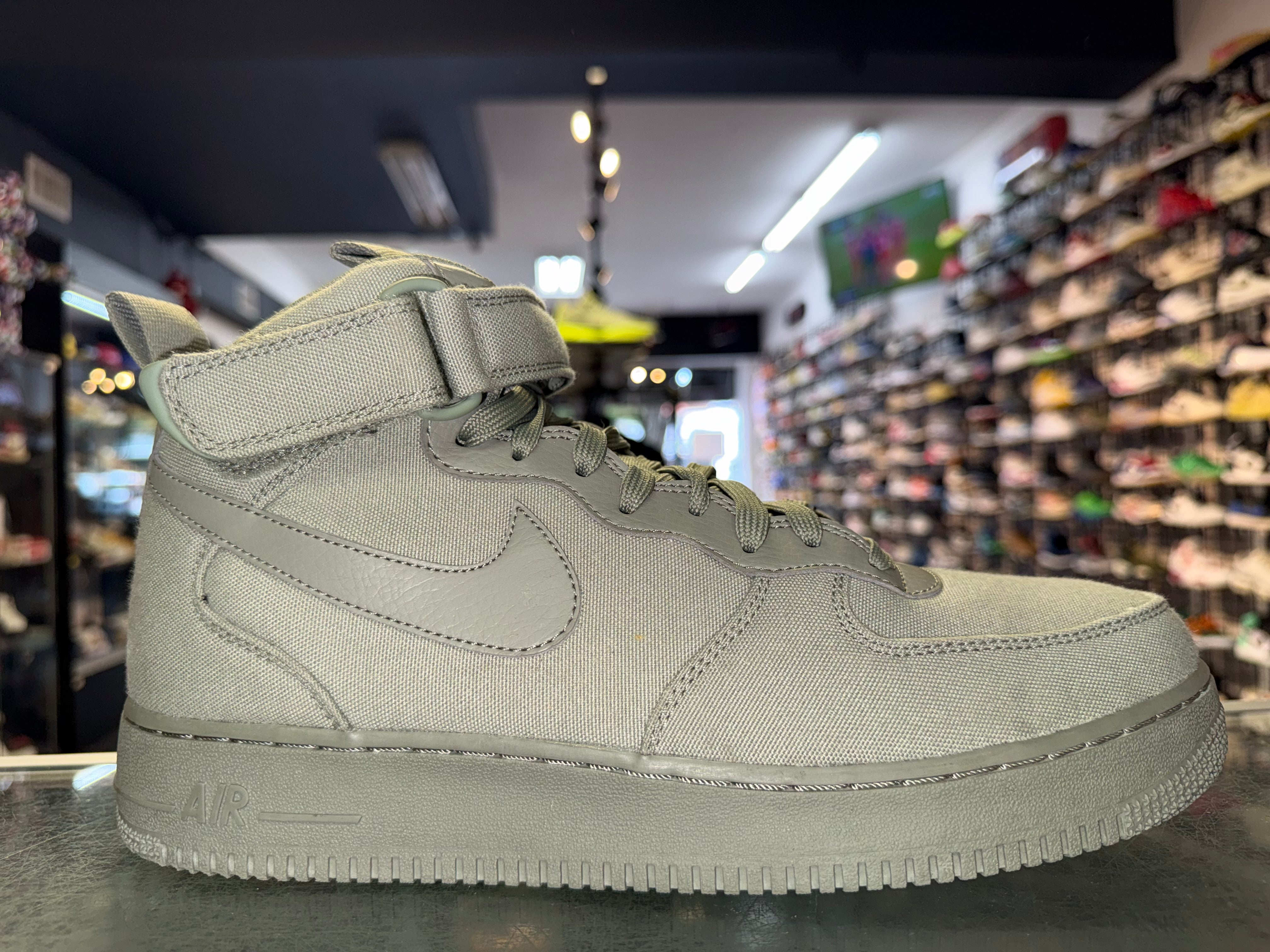 Size 10.5 Air Force 1 Mid "Dark Stucco"