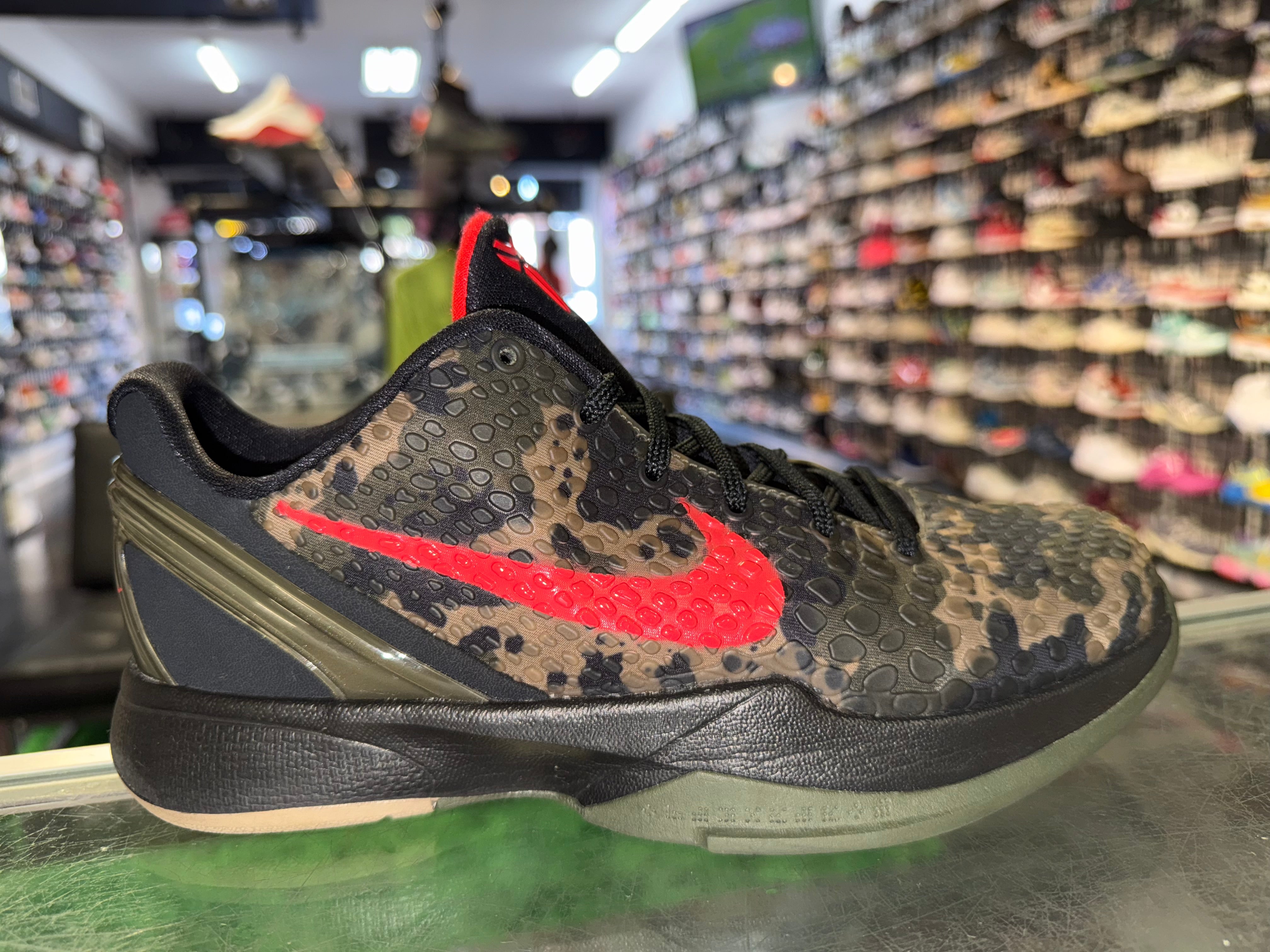 Size 6y Kobe 6 Protro "Italian Camo"