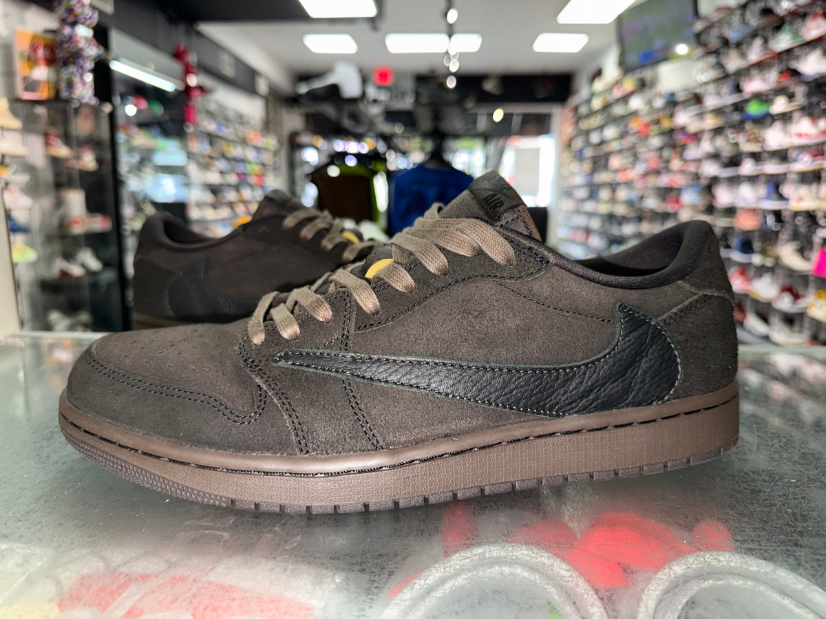 Size 11.5 Air Jordan 1 Low Travis Scott "Velvet Brown"