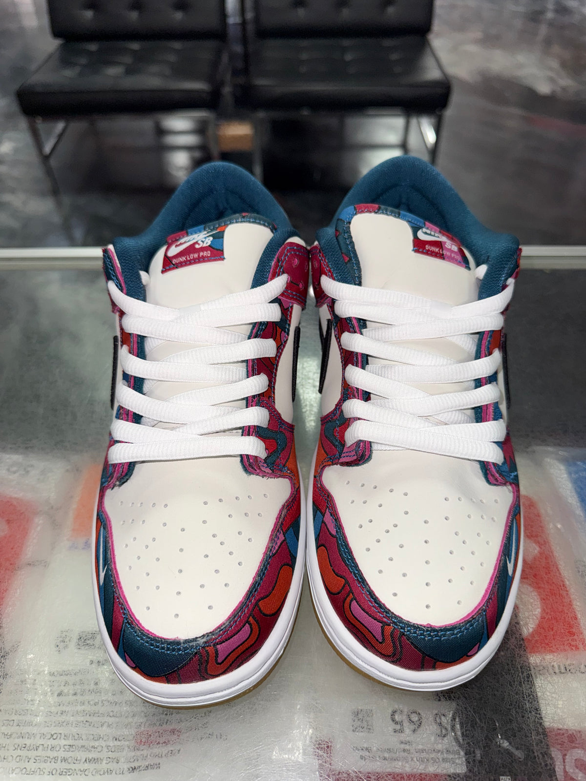 Size 10.5 Dunk Low SB “Parra” Brand New