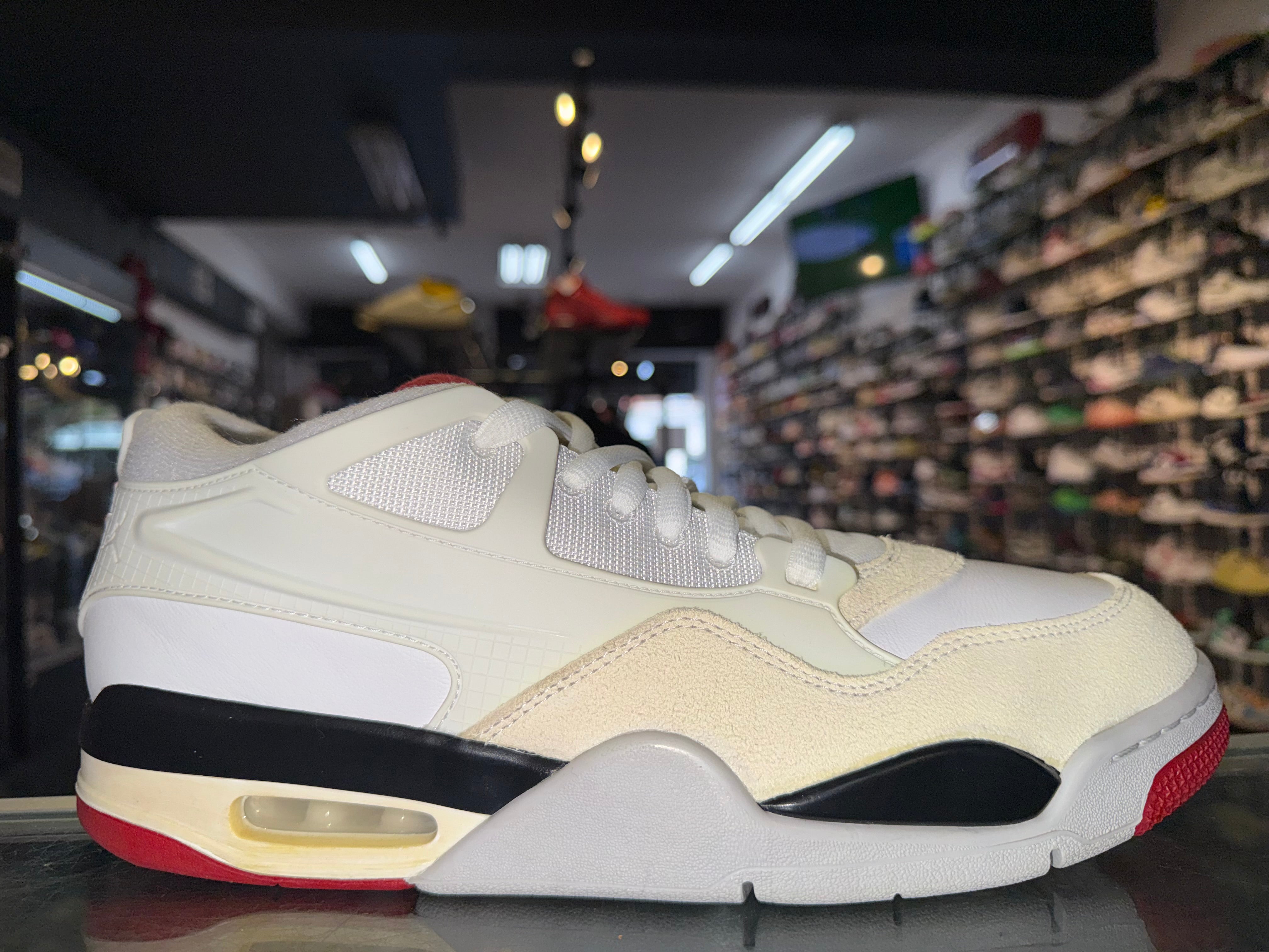 Size 11.5 Jordan 4 RM “Fire Red”