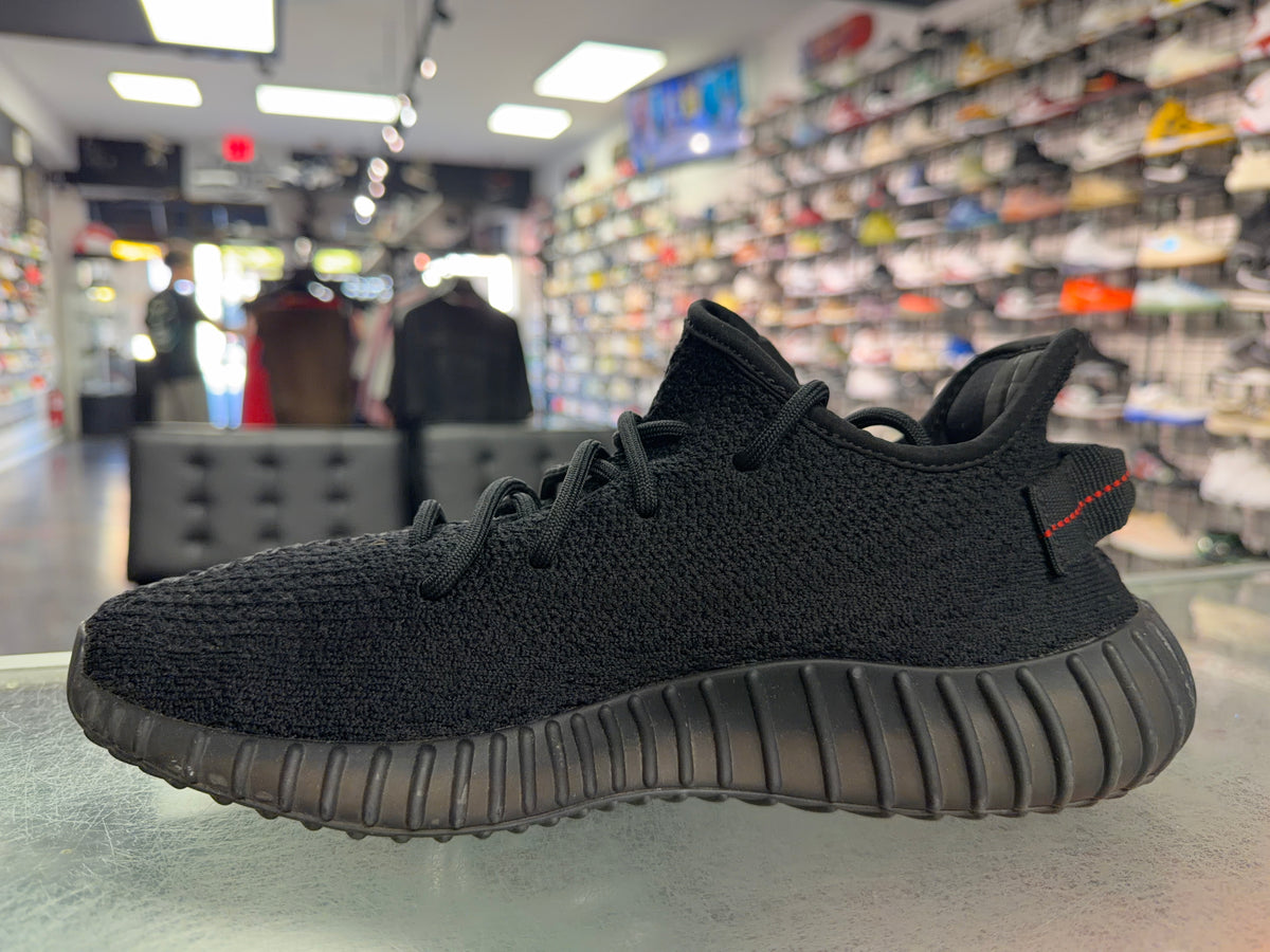 Size 9 Yeezy Boost 350 V2 "Bred"