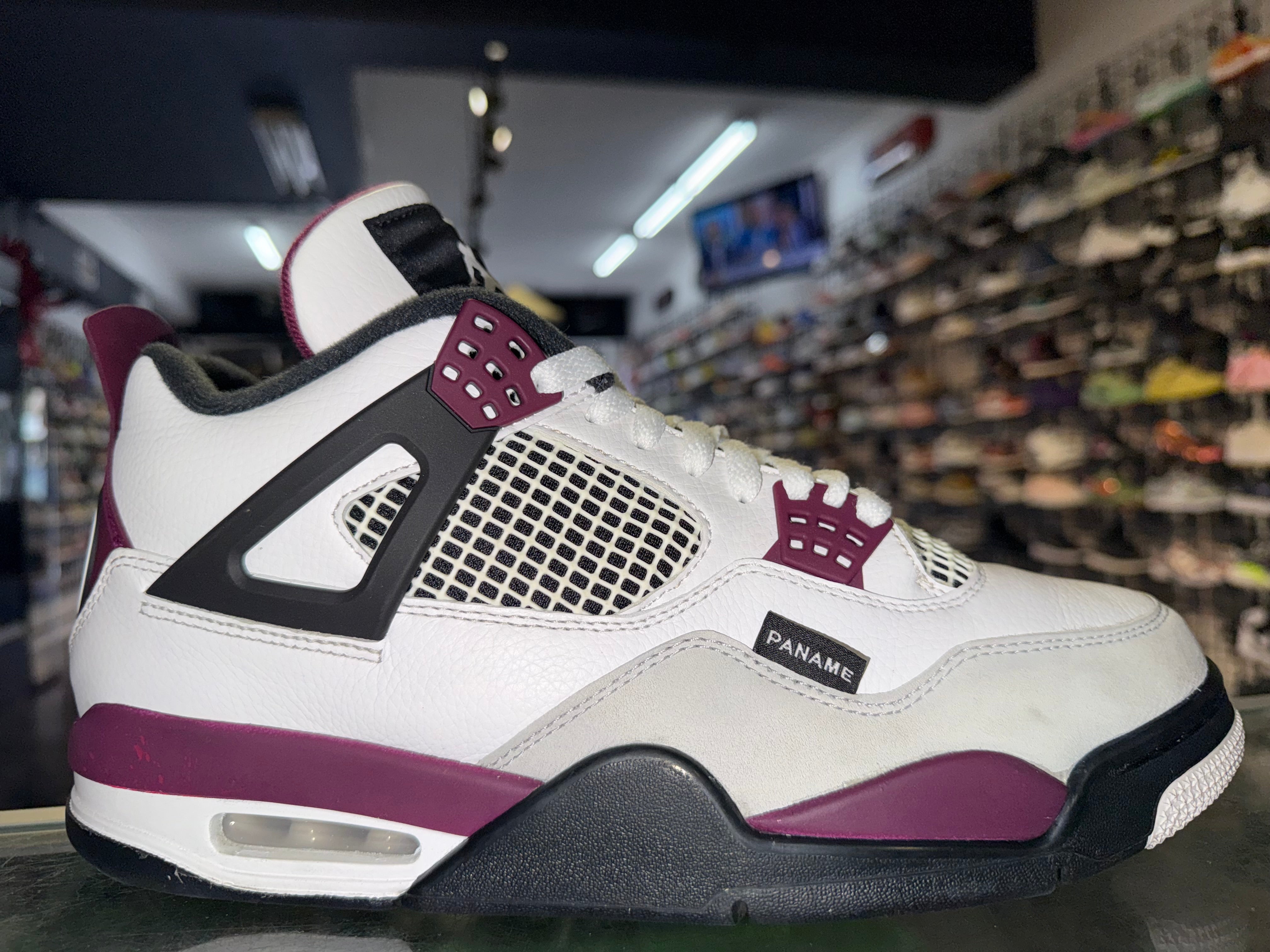 Size 10.5 Air Jordan 4 "PSG"