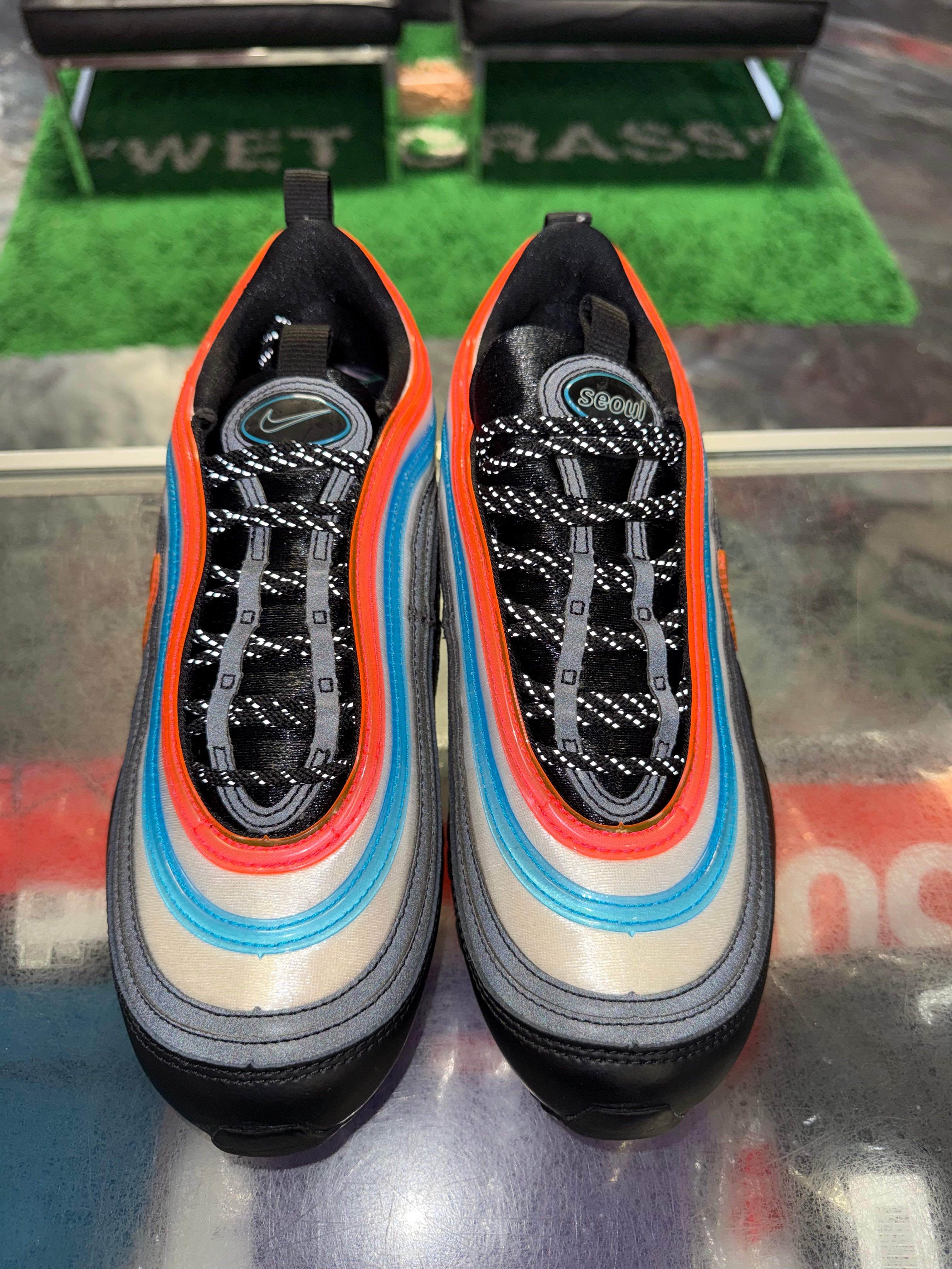 Size 10.5 Air Max 97 “Neon Seoul” Brand New