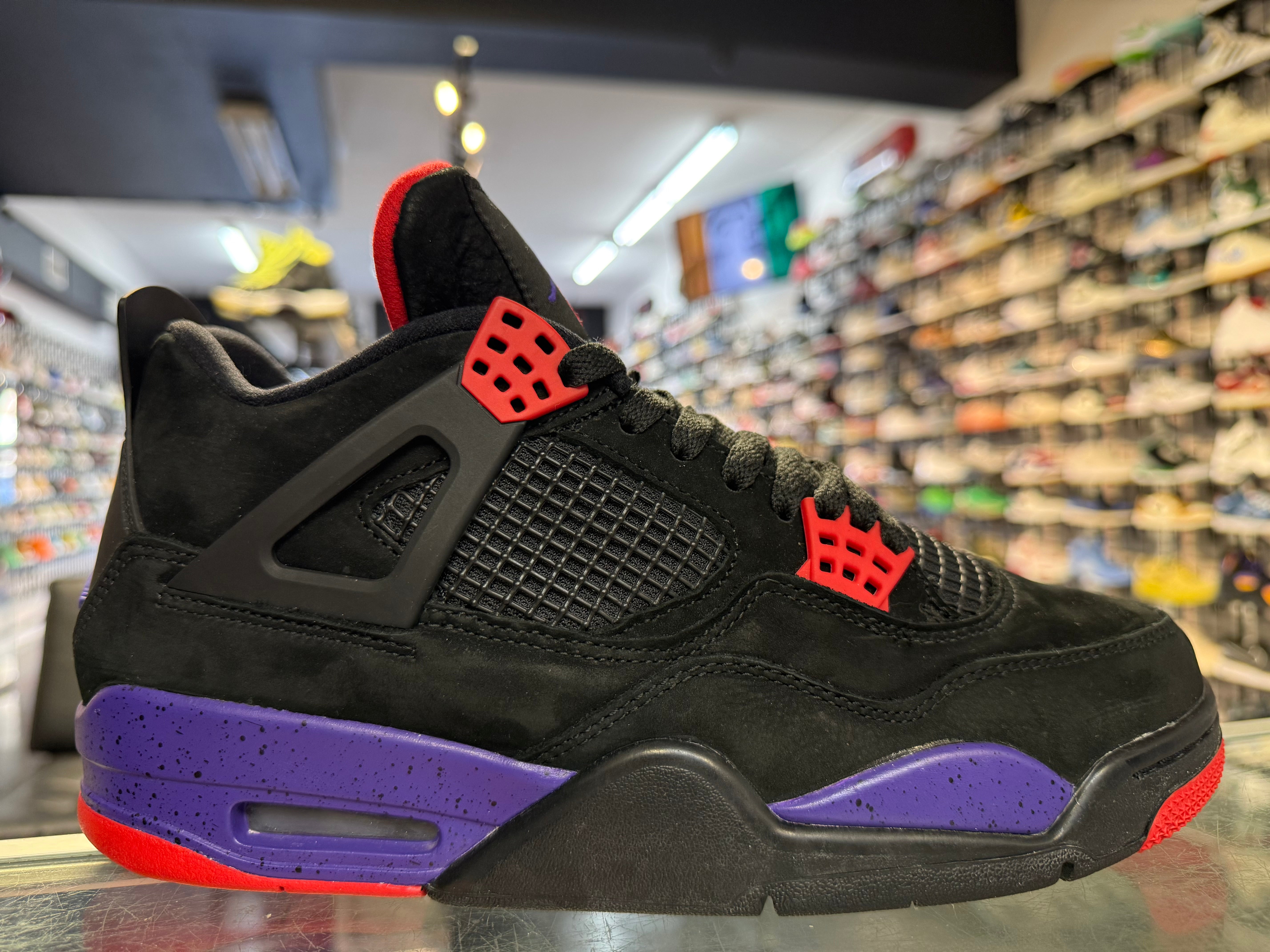 Size 9 Air Jordan 4 Drake OVO Raptors" Worn 1x