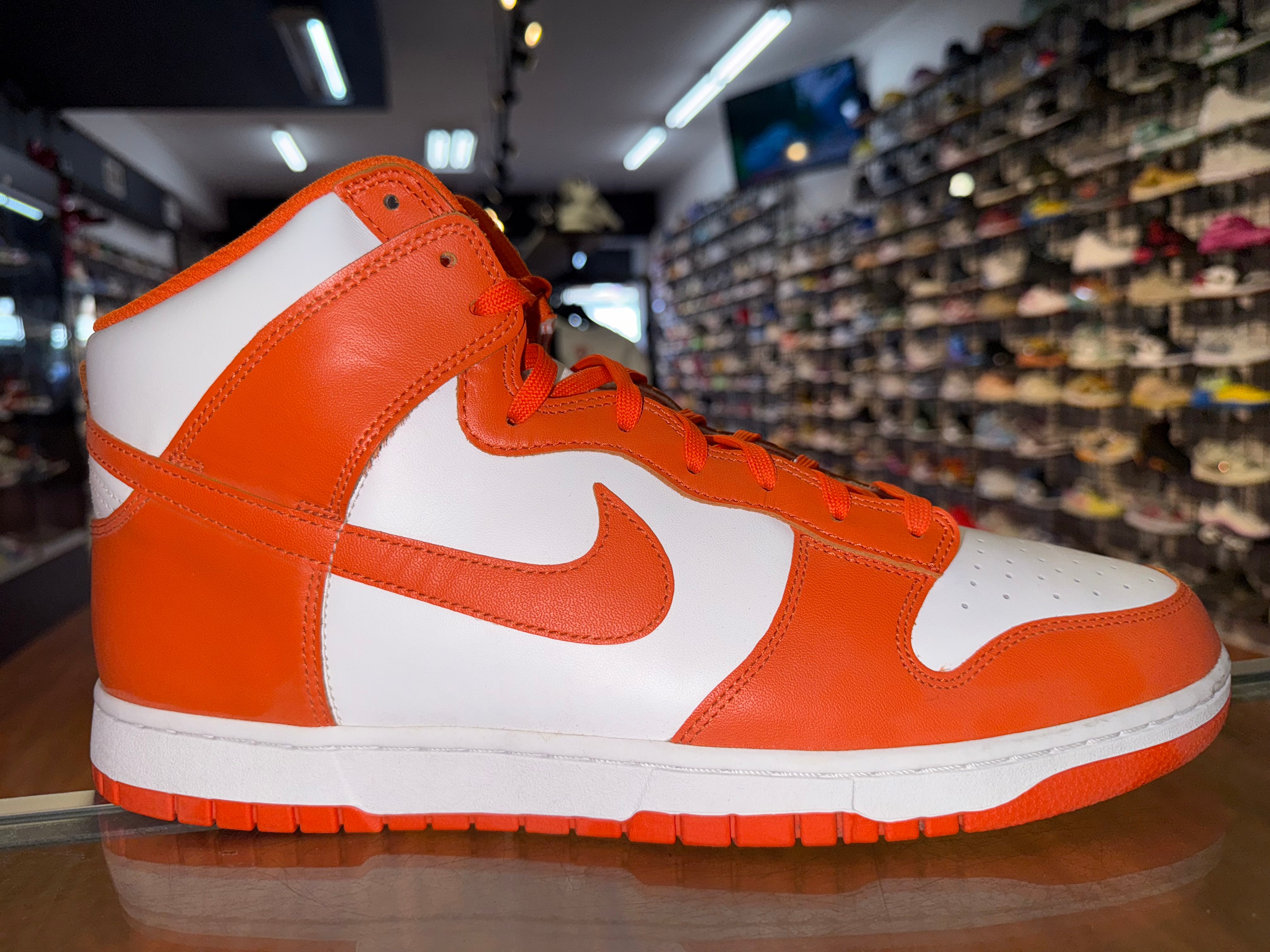 Size 15 Dunk High "Syracuse"