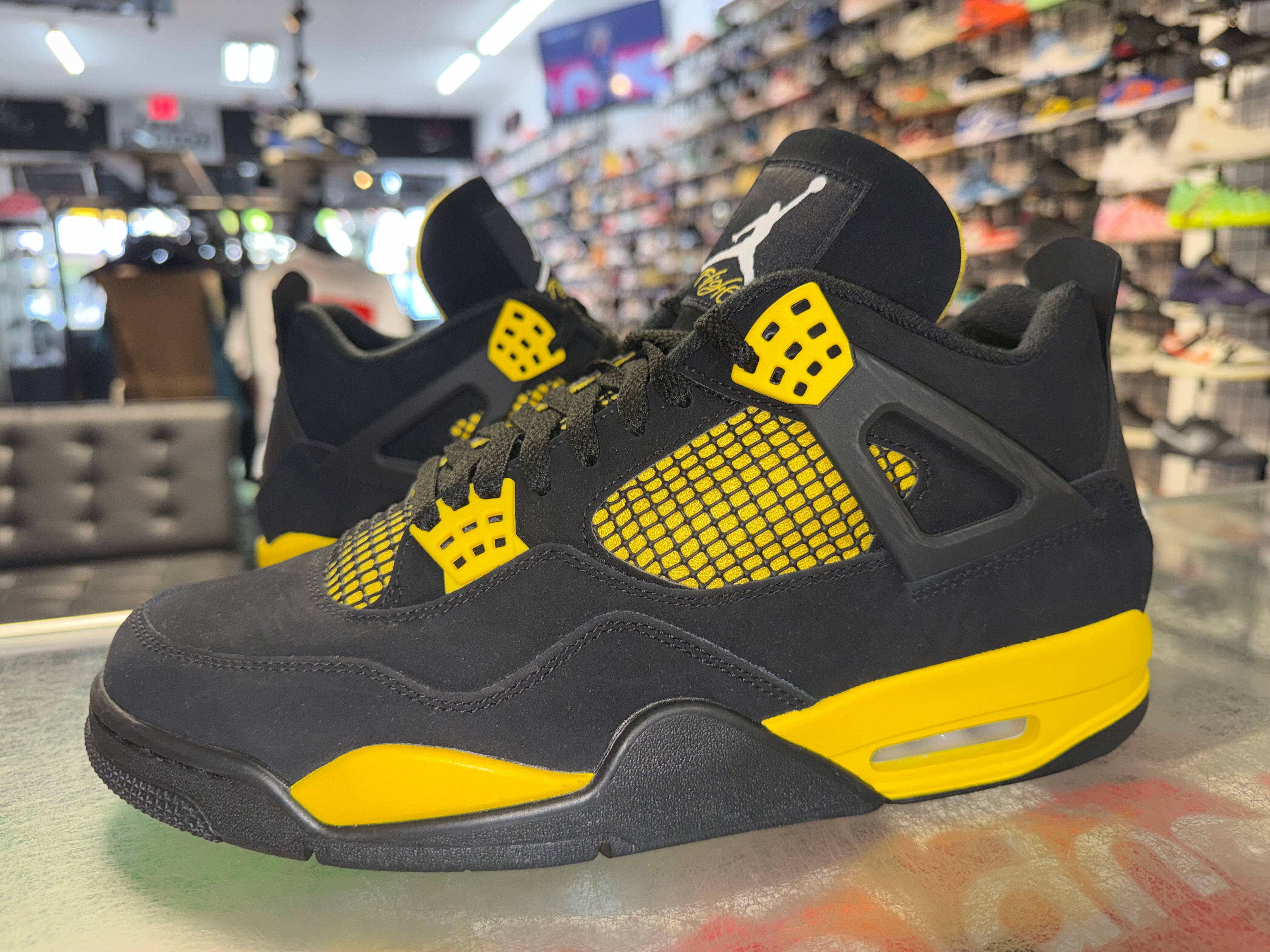 Size 11.5 Air Jordan 4 “Thunder” Worn 1x