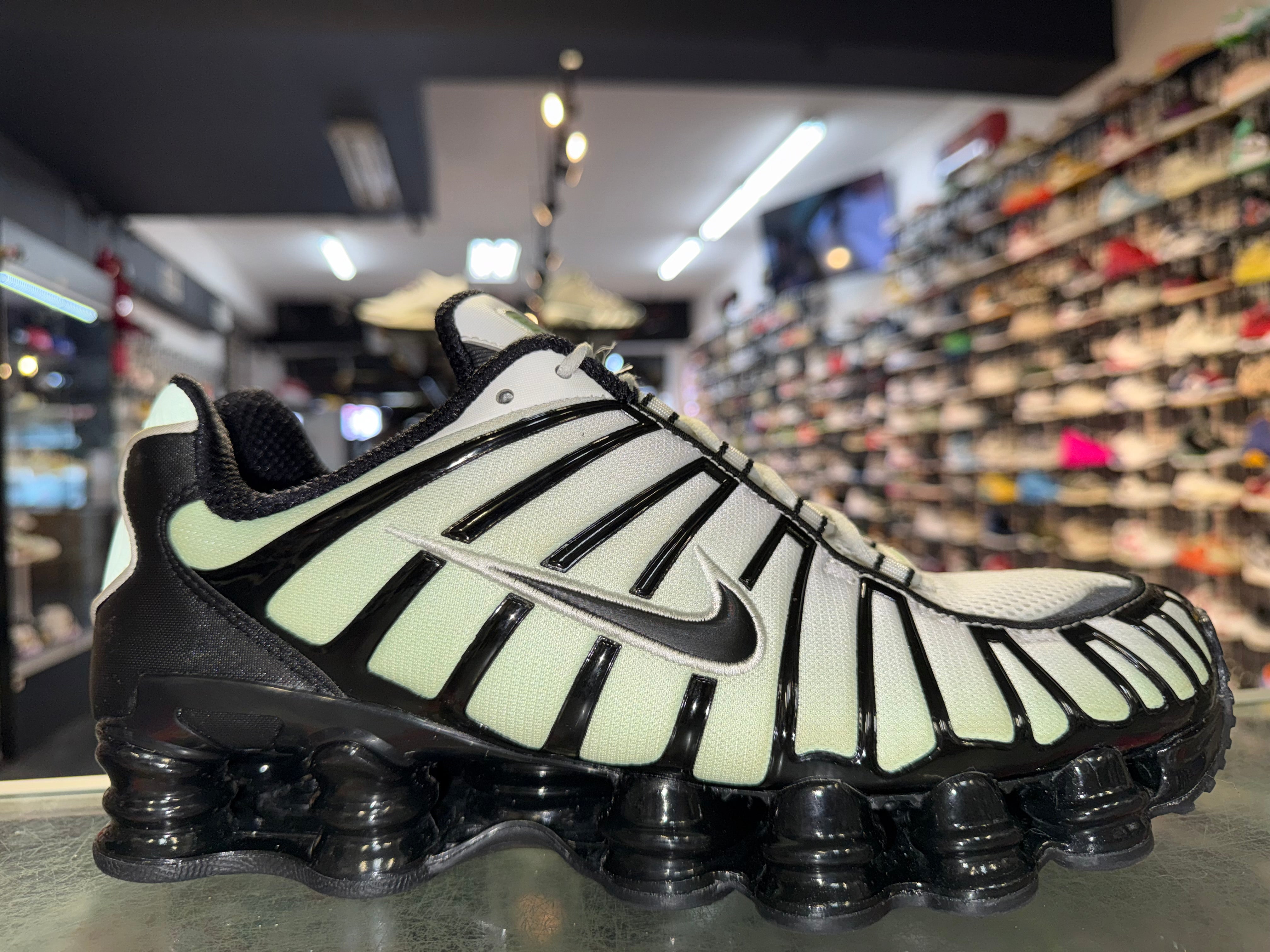 Size 10 Nike Shox TL “Vapor Green”