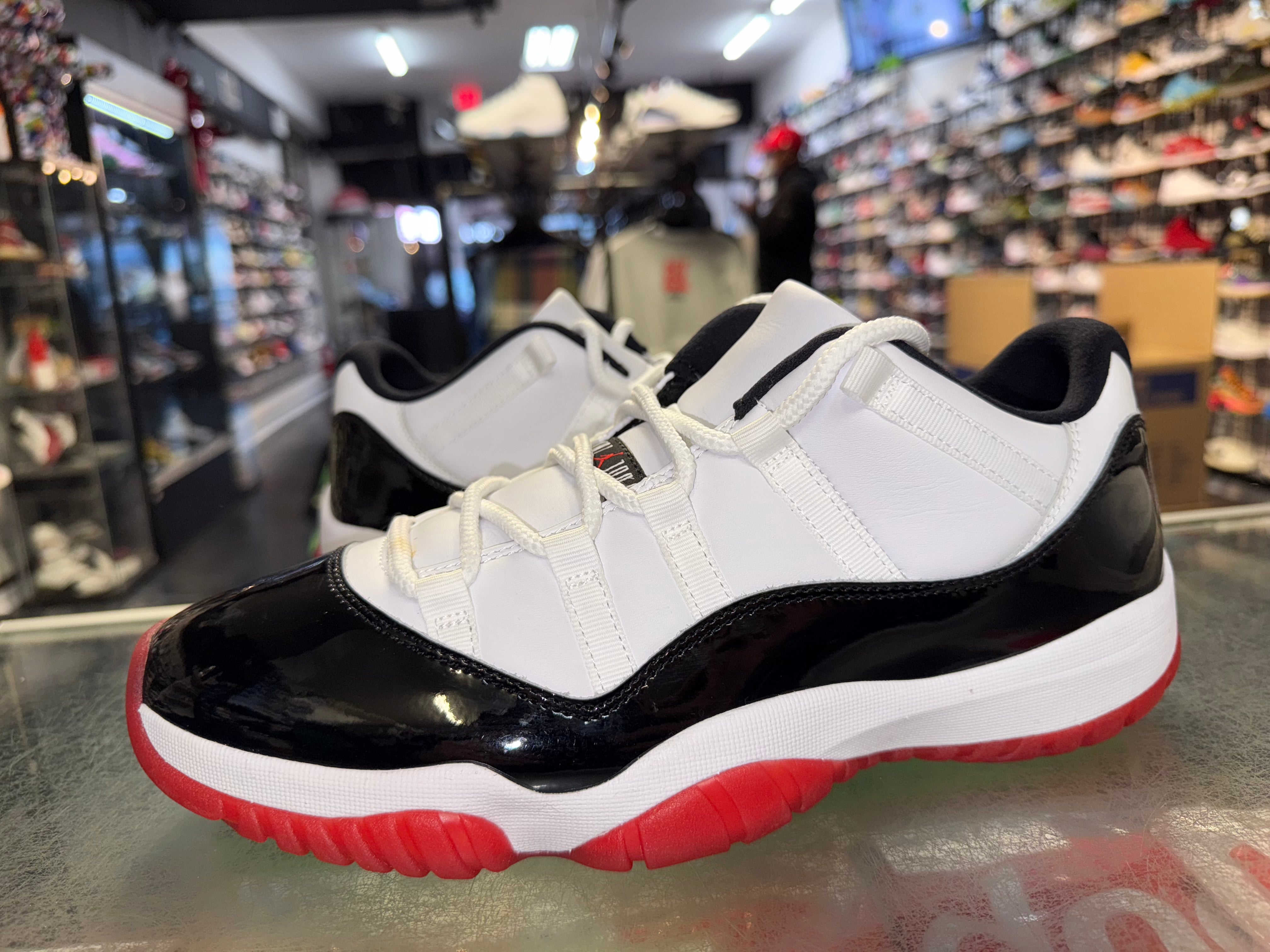Size 11.5 Air Jordan 11 Low "Concord Bred"