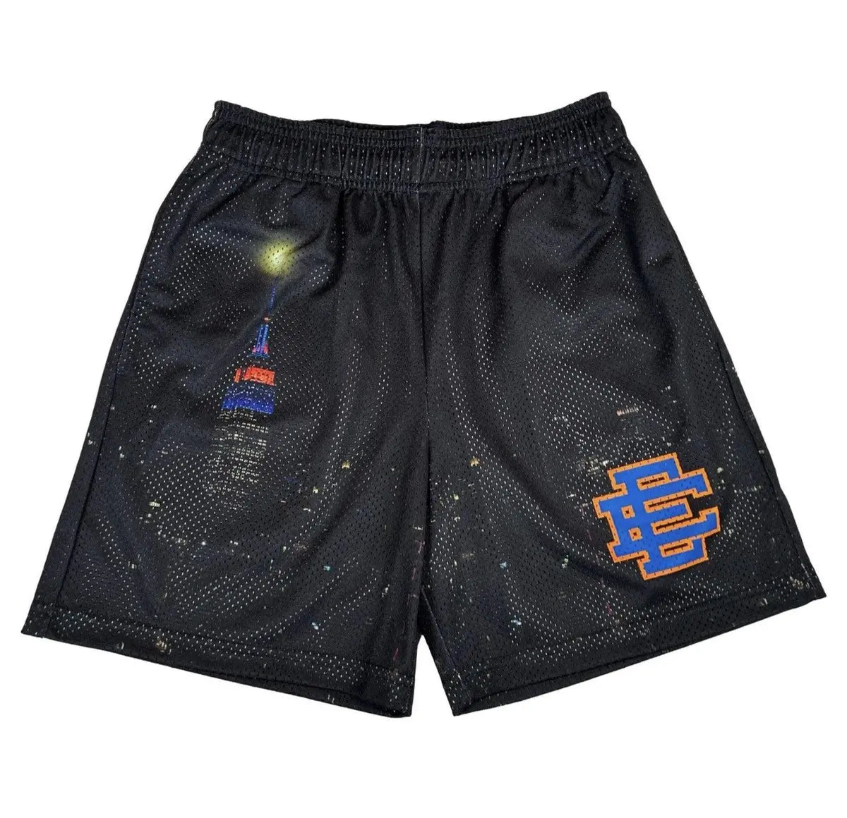 Size M Eric Emanuel EE Shorts “NY Empire City” Brand New