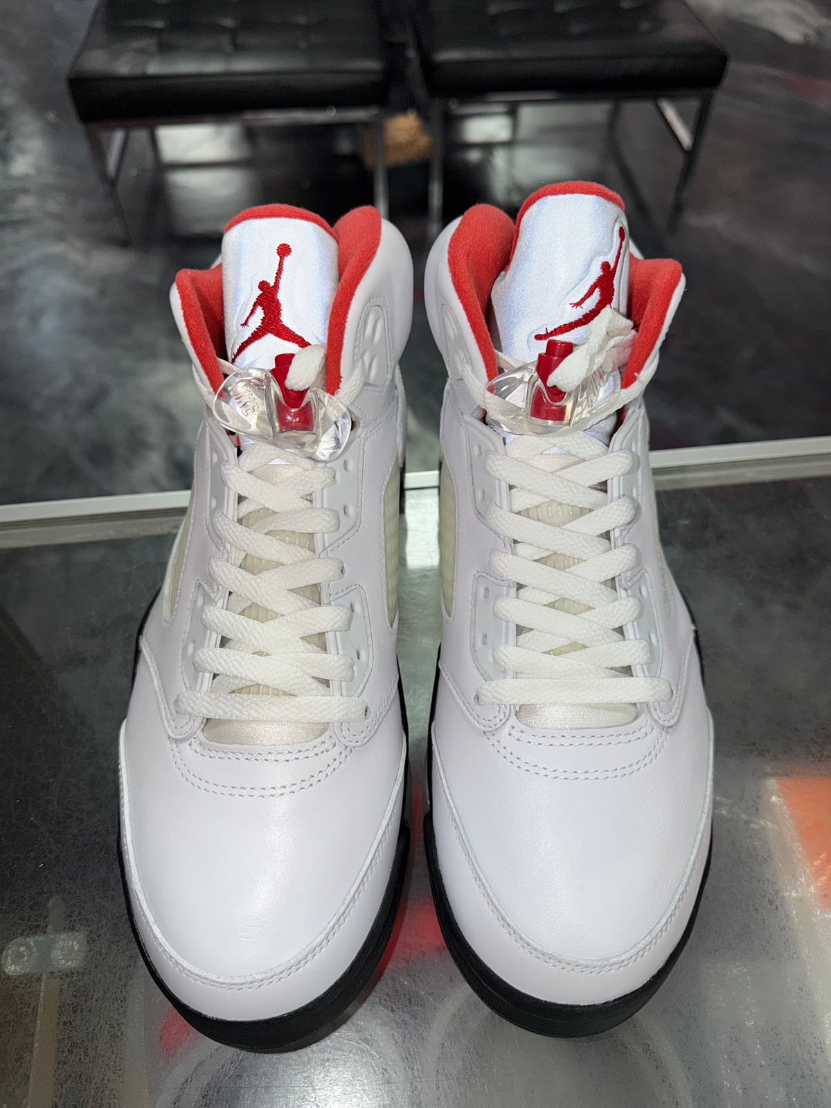 Size 9 Air Jordan 5 "Fire Red" 2020 Brand New