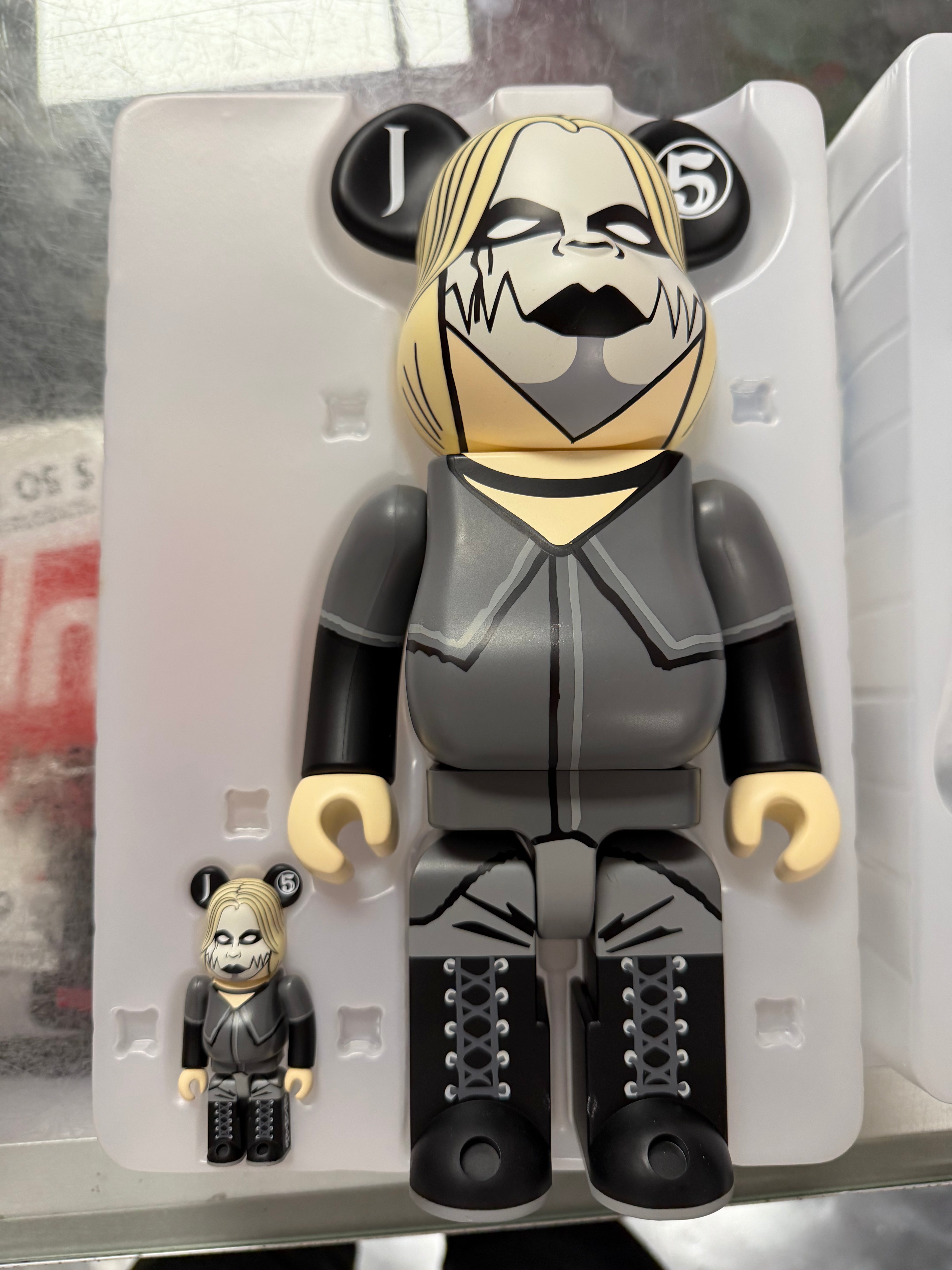 Bearbrick 100% & 400% Set "John 5" Brand New