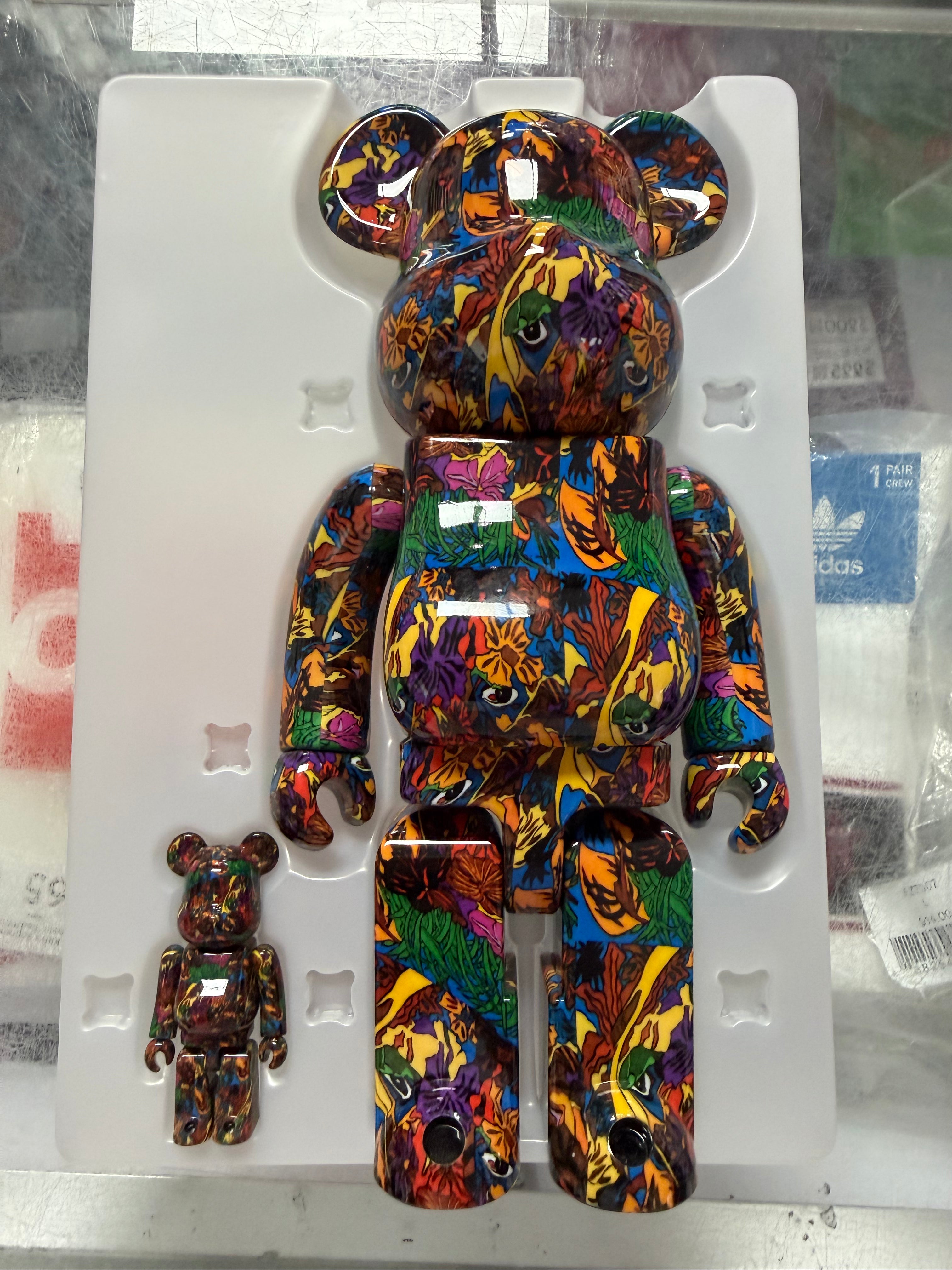 Bearbrick Jimmy Onishi (Jungle Song) 100% & 400% Set