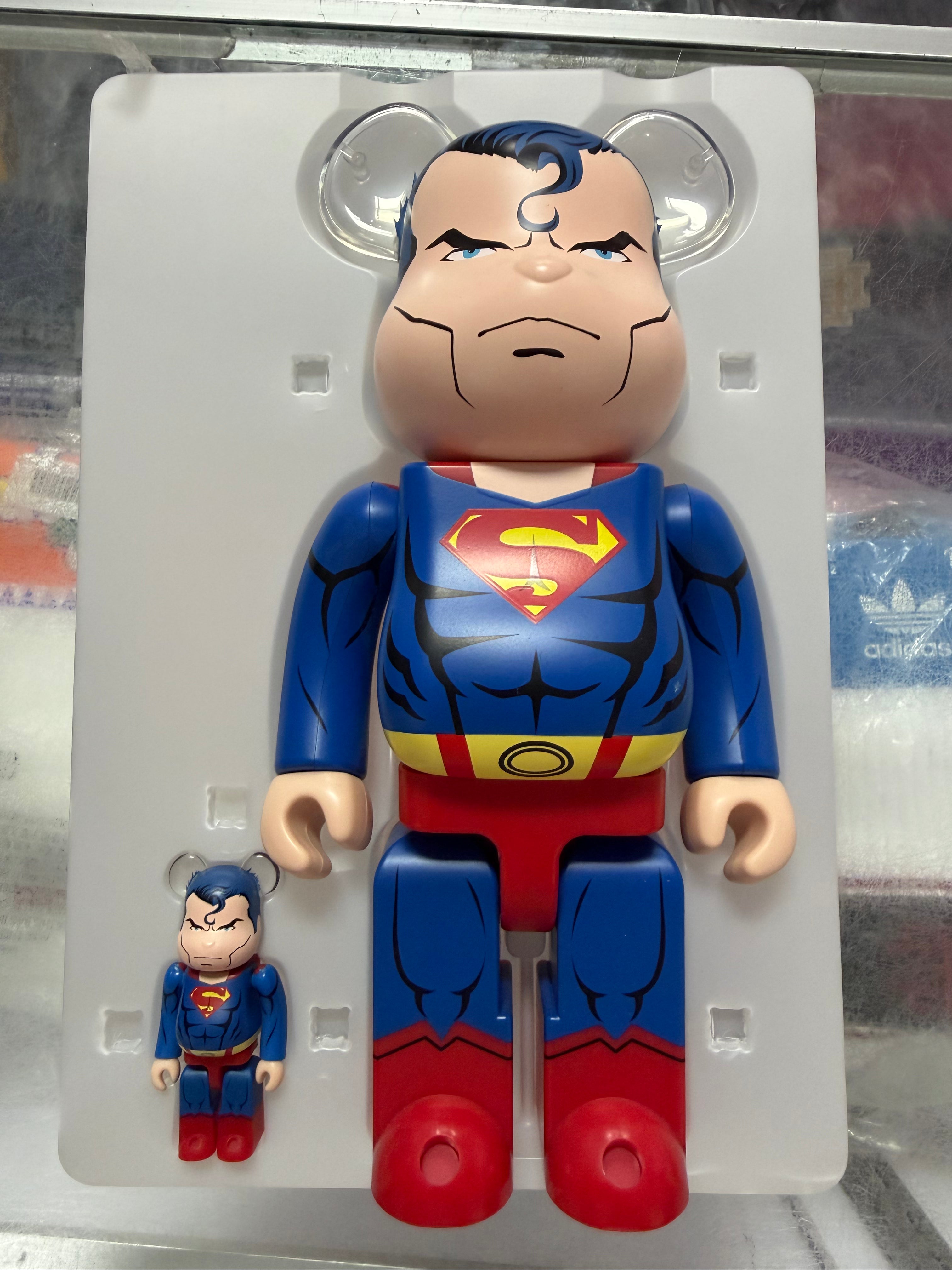 Bearbrick Superman (Batman: Hush Ver.) 100% & 400% Set