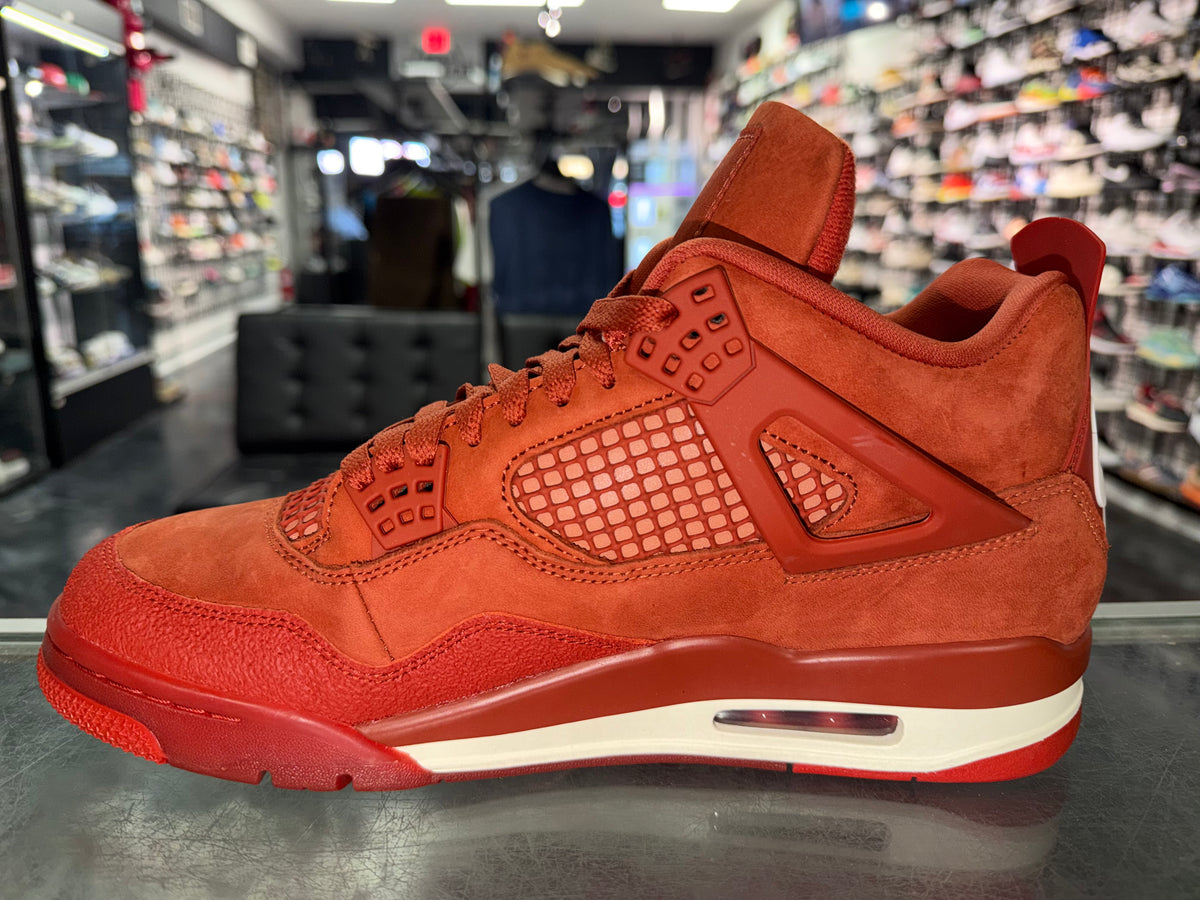 Size 10.5 Air Jordan 4 Nigel Sylvester "Brick by Brick"