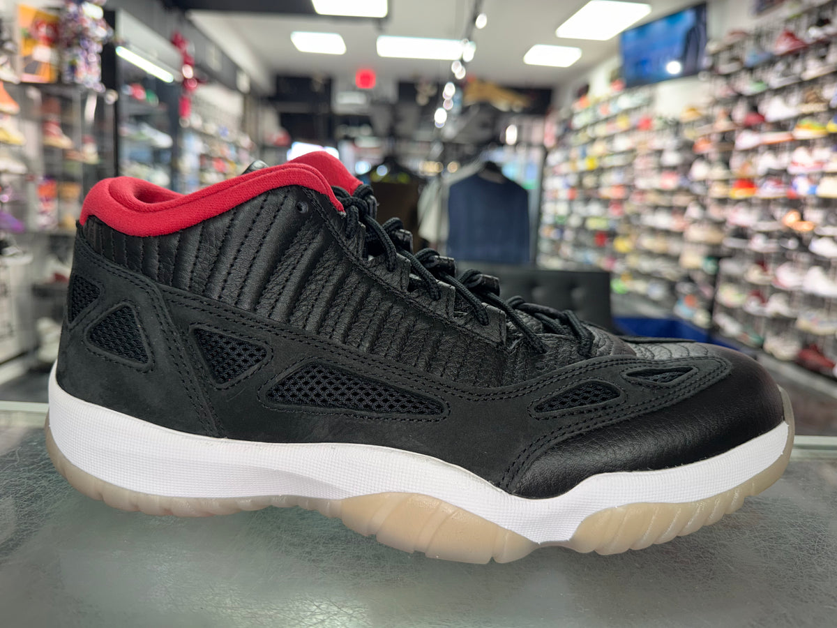 Size 10.5 Air Jordan 11 Low IE "Bred" Brand New