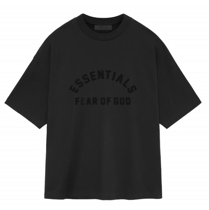 Size M (Fits XL) Essentials FOG Jersey Tee “Black” Brand New