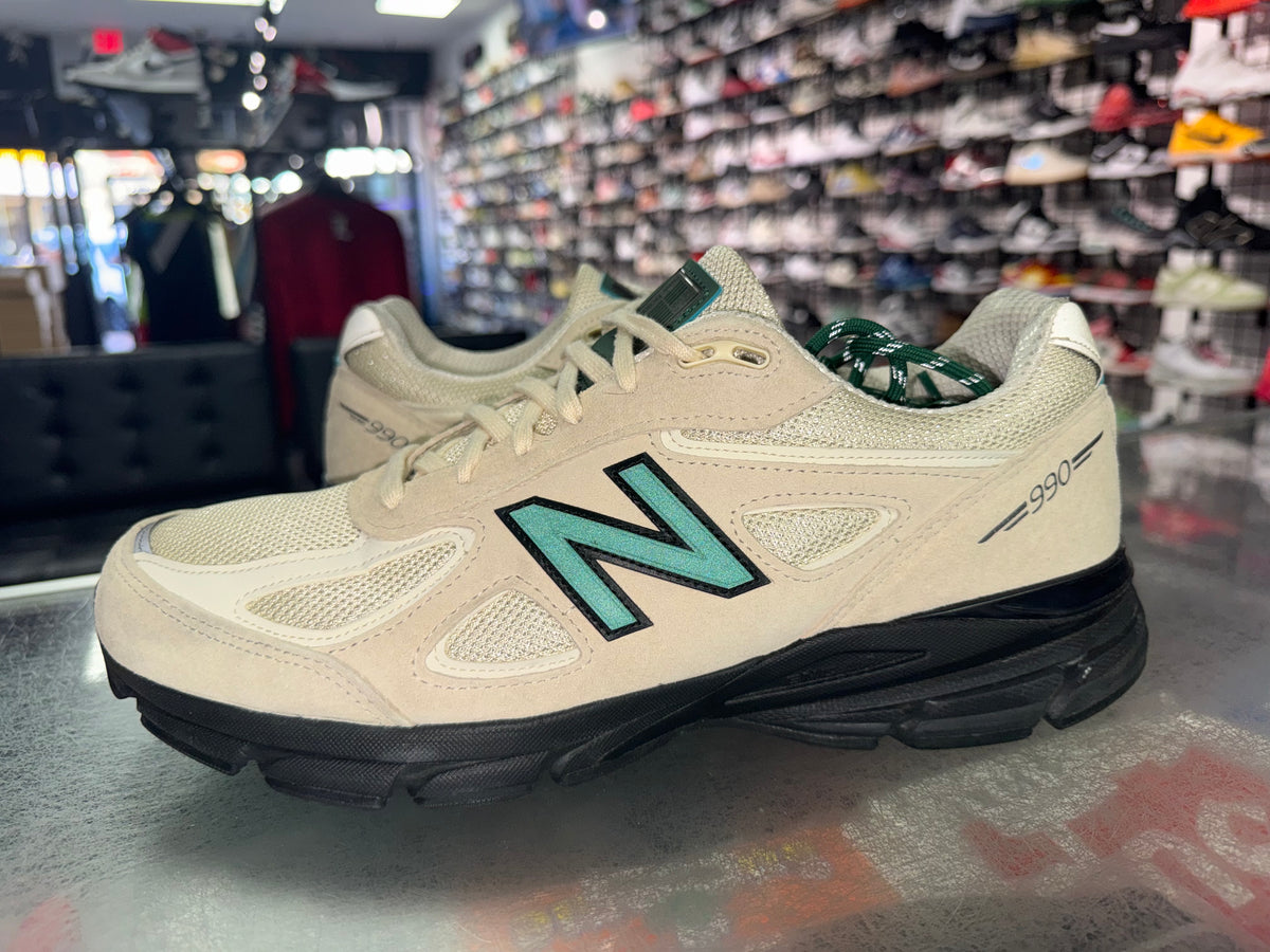 Size 12 New Balance 990v4 MiUSA Ted Santis “Macadamia Nut”
