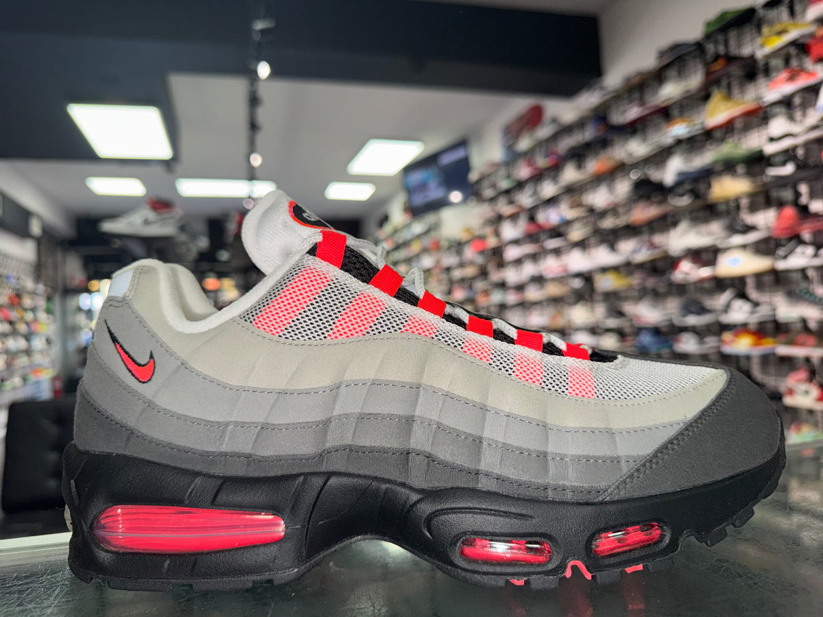Size 11.5 Air Max 95 Big Bubble “Solar Red” Brand New