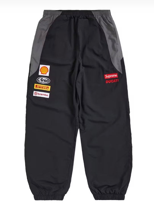 Size M Supreme x Ducati Track Pants “Black/Red” Brand New