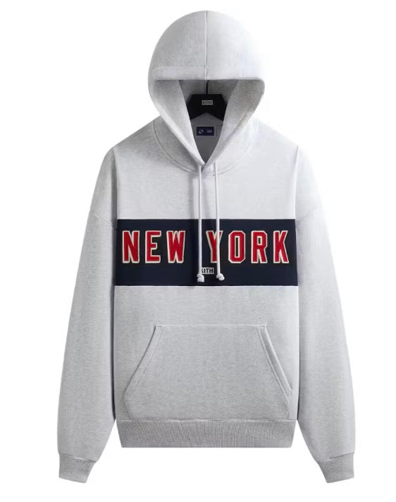 Size M (Fits L) Kith NY Rangers Hoodie “Grey”