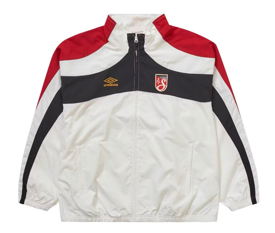 Size M Supreme x Umbro Track Zip Up (SS23) “Yellow/Red”