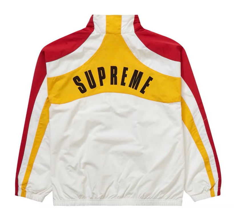 Size M Supreme x Umbro Track Zip Up (SS23) “Yellow/Red”