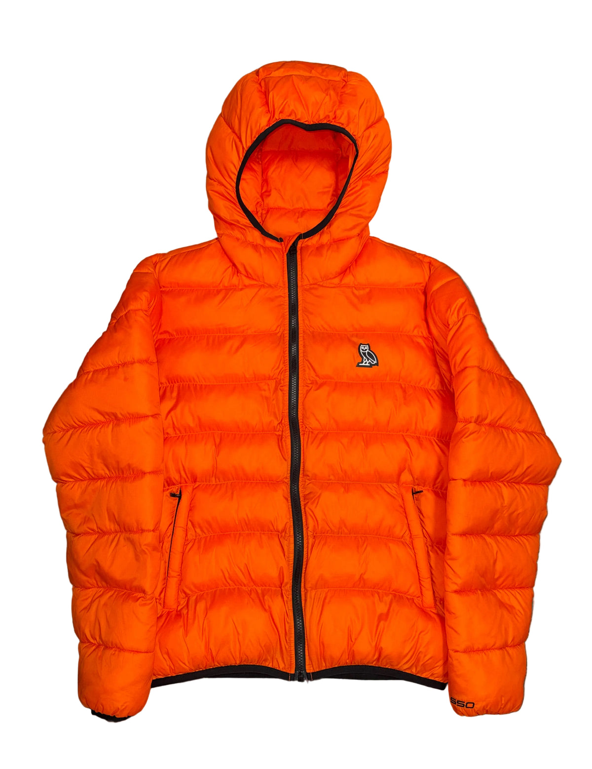 Size M OVO Bubble Puffer 550 Jacket “Orange”