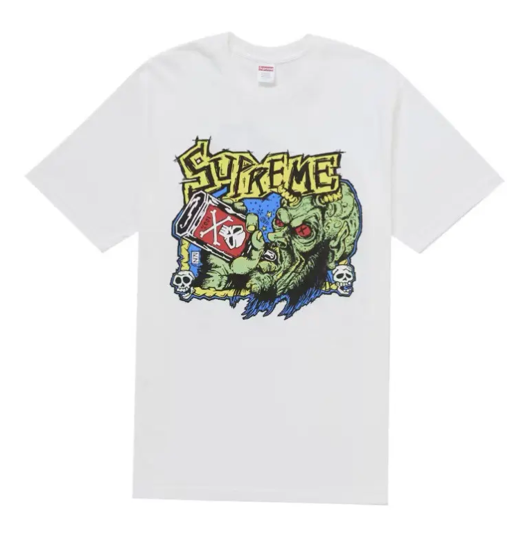 Size L Supreme Rob Zombie Tee "White" Brand New