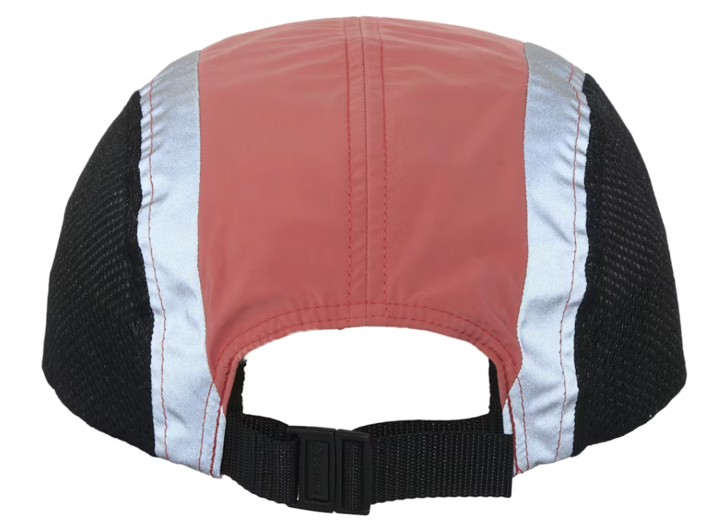 Supreme Side Mesh Camp Cap "Coral" Brand New