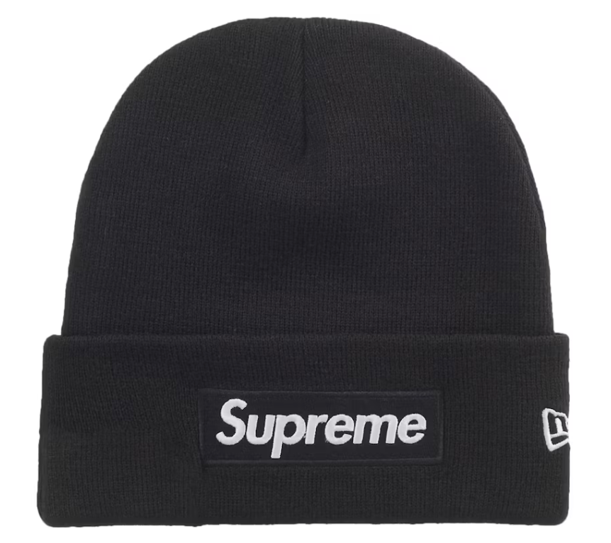 Supreme New Era Box Logo Beanie (FW25) "Black" Brand New