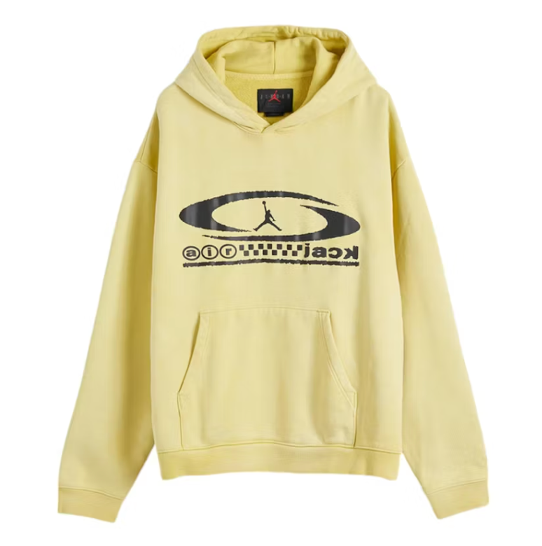 Size XXL Jordan x Travis Scott Pullover Hoodie "Celery" Brand New