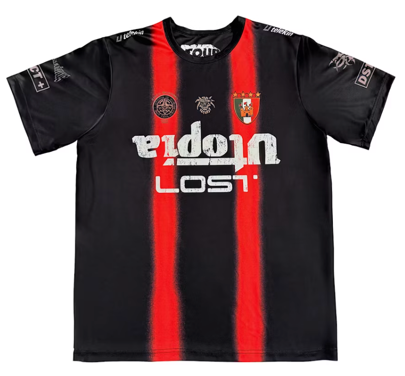 Size XXL Travis Scott Italy Soccer Jersey "Black" Brand New