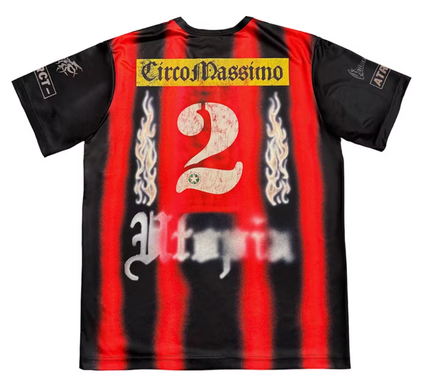 Size XXL Travis Scott Italy Soccer Jersey "Black" Brand New