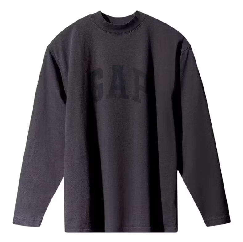 Size XL Yeezy Gap Engineered by Balenciaga Dove Long Sleeve "Dark Grey" Brand New