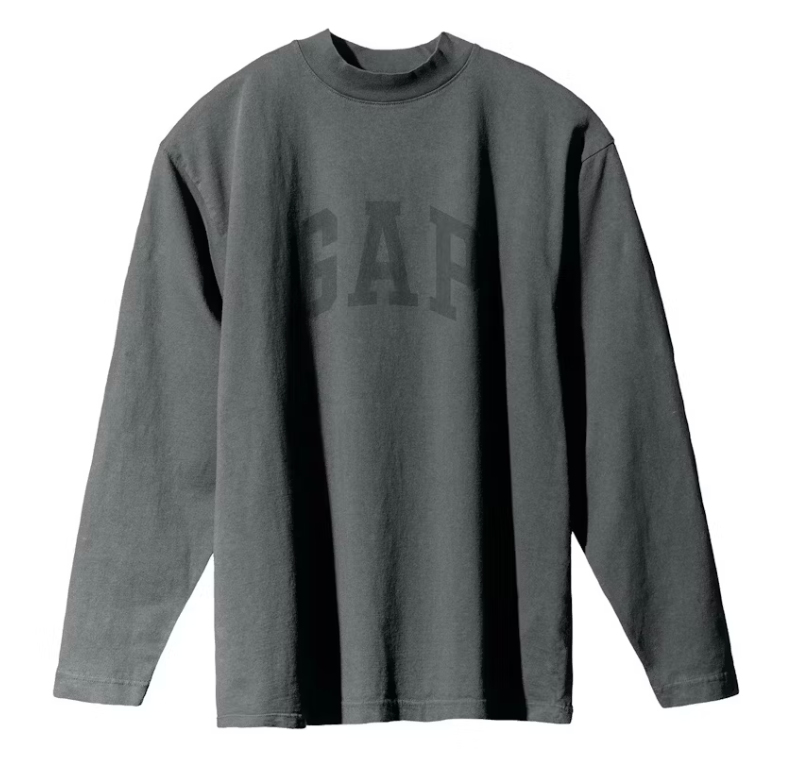 Size L Yeezy Gap Engineered by Balenciaga Dove Long Sleeve "Dark Green" Brand New