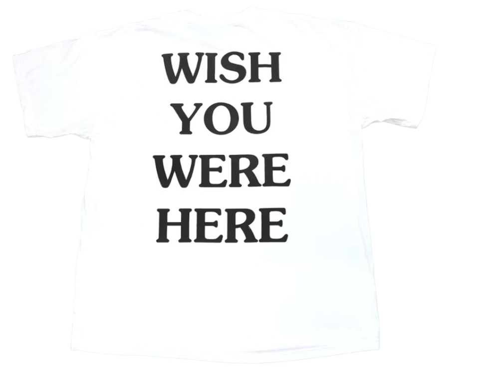 Size XXL Travis Scott I Went To Astroworld Tee "White" Brand New