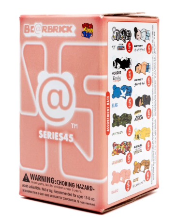 One (1x) BE@RBRICK Series 45 Blindbox (100%)