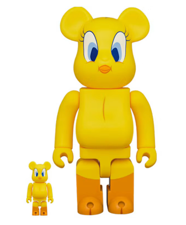 Bearbrick 100% & 400% Set "Tweety"