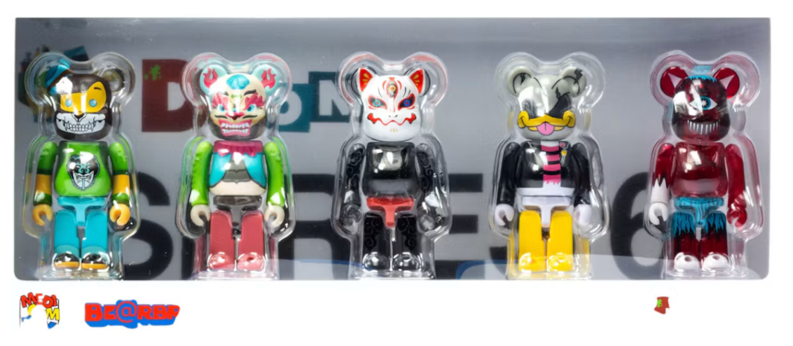 Bearbrick DesignerCon Artist Series 6 Set - Brand New