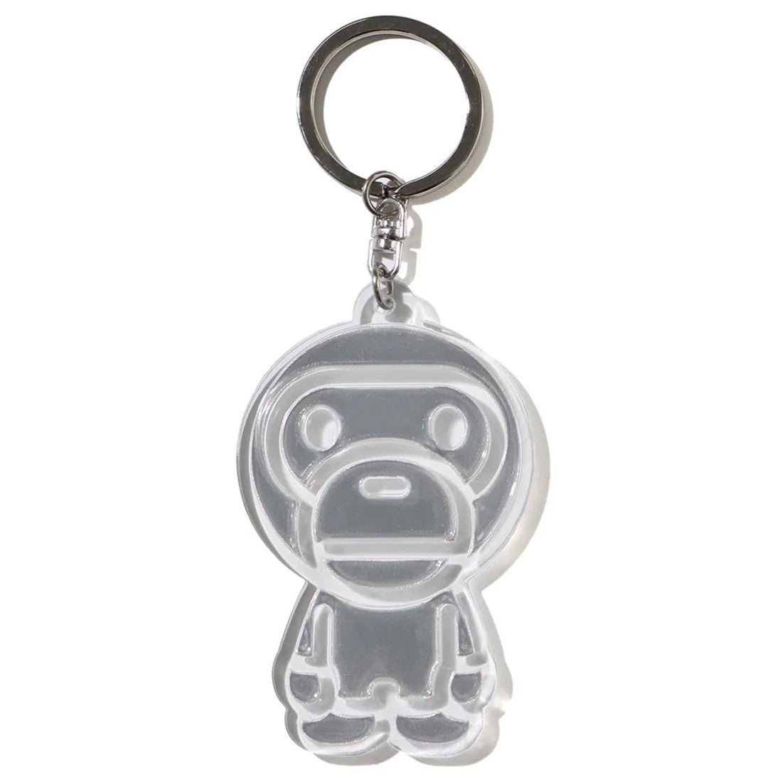 BAPE Baby Milo Reflective Keychain "White" Brand New