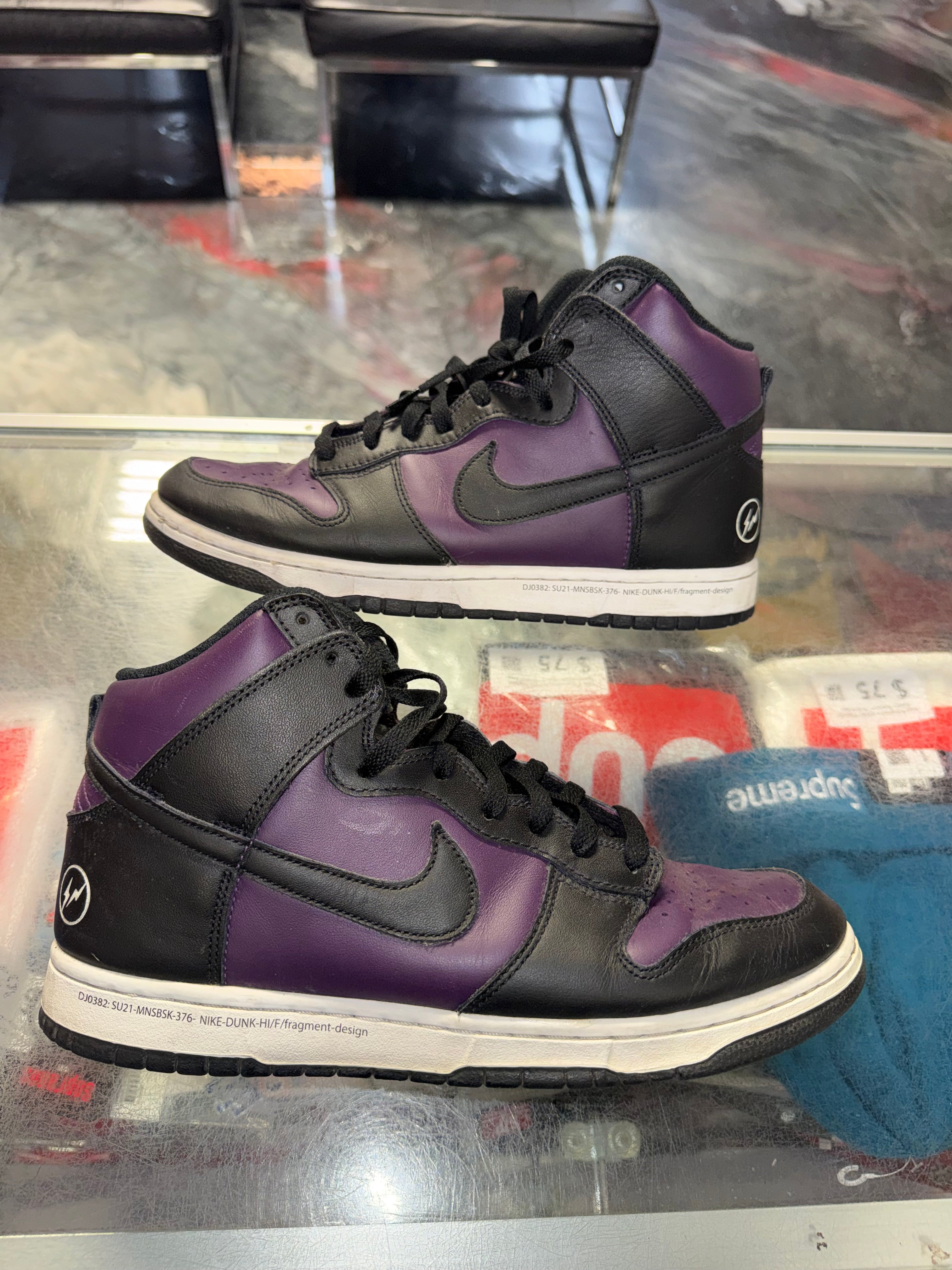 Size 10 Dunk High Fragment - NB