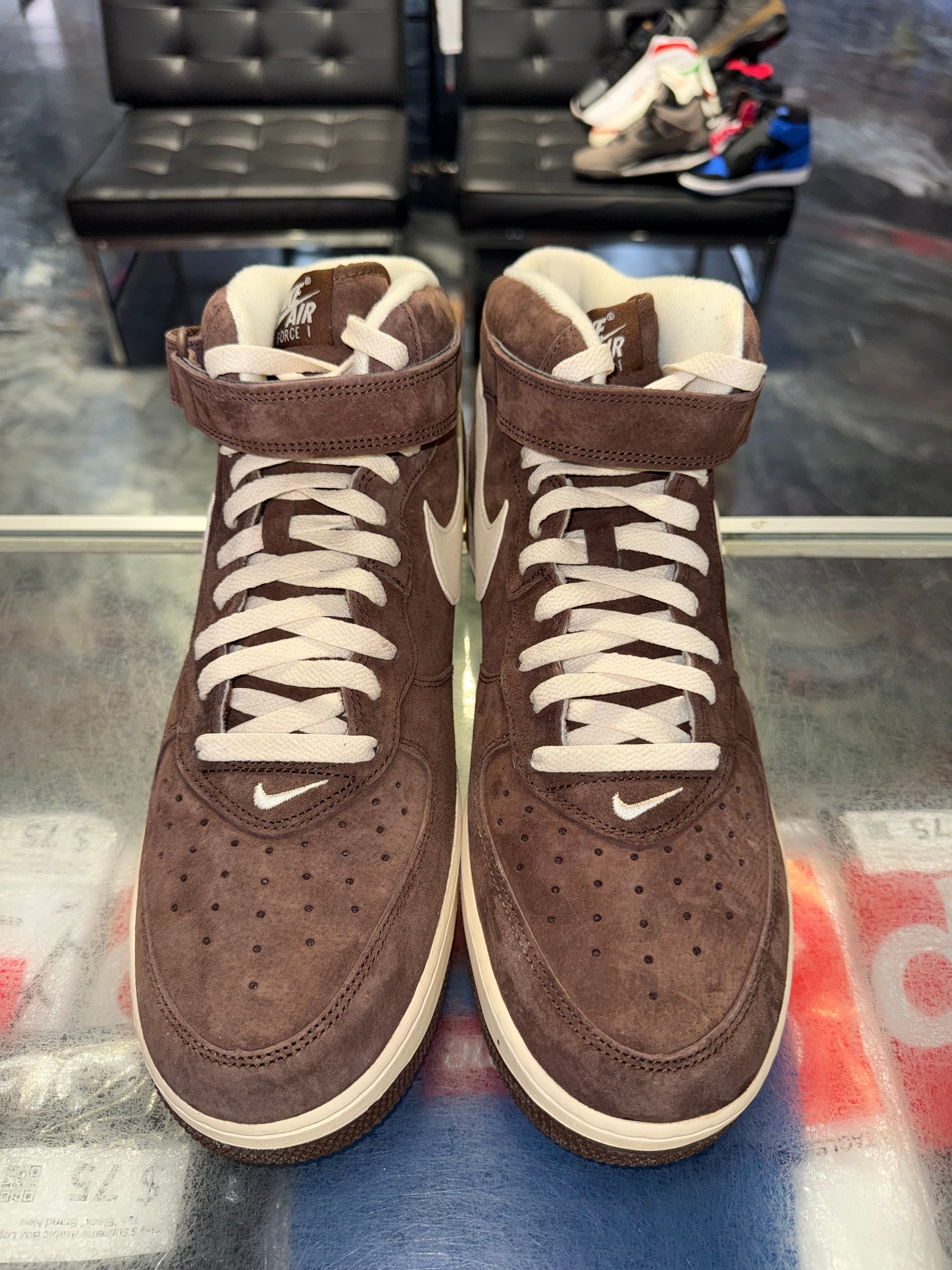 Size 13 Air Force 1 Mid “Chocolate” Brand New