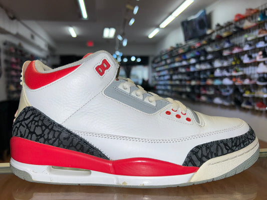 Size 9.5 Air Jordan 3 “Fire Red” 2007’ (MAMO)