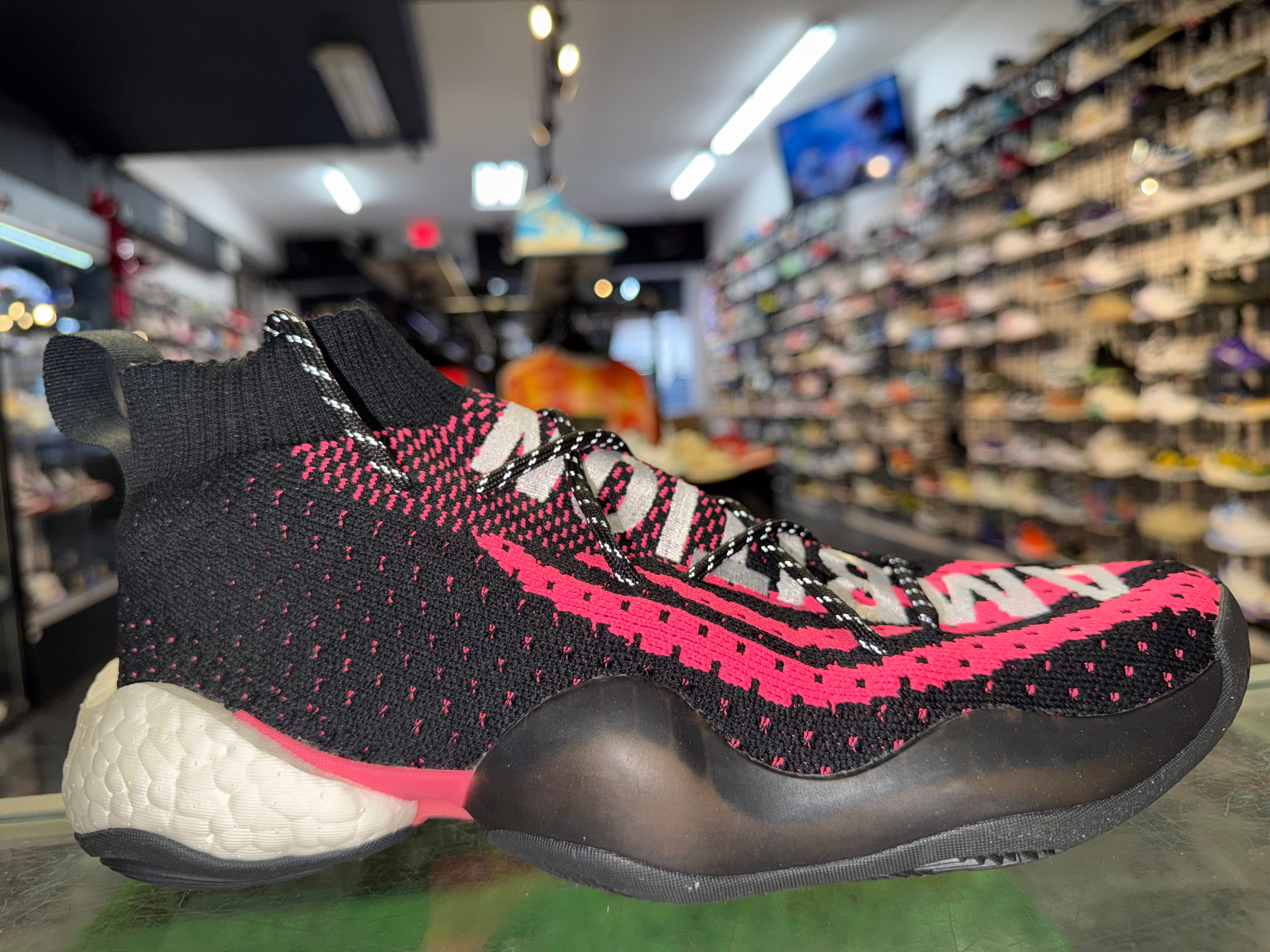 Size 8.5 Adidas Crazy BYW LVL X Pharell "Ambition Black"