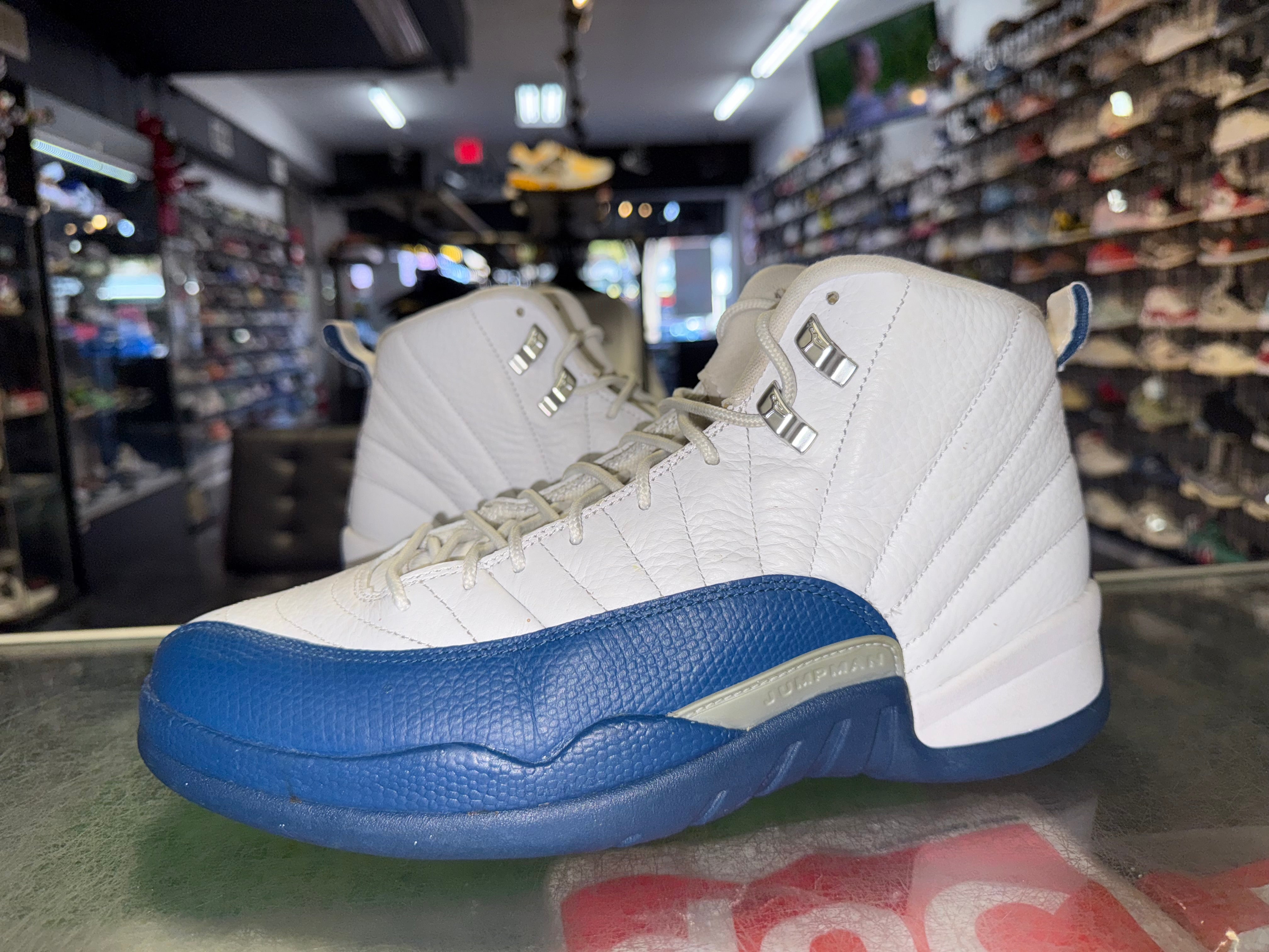 Size 11 Air Jordan 12 "French Blue" 2016