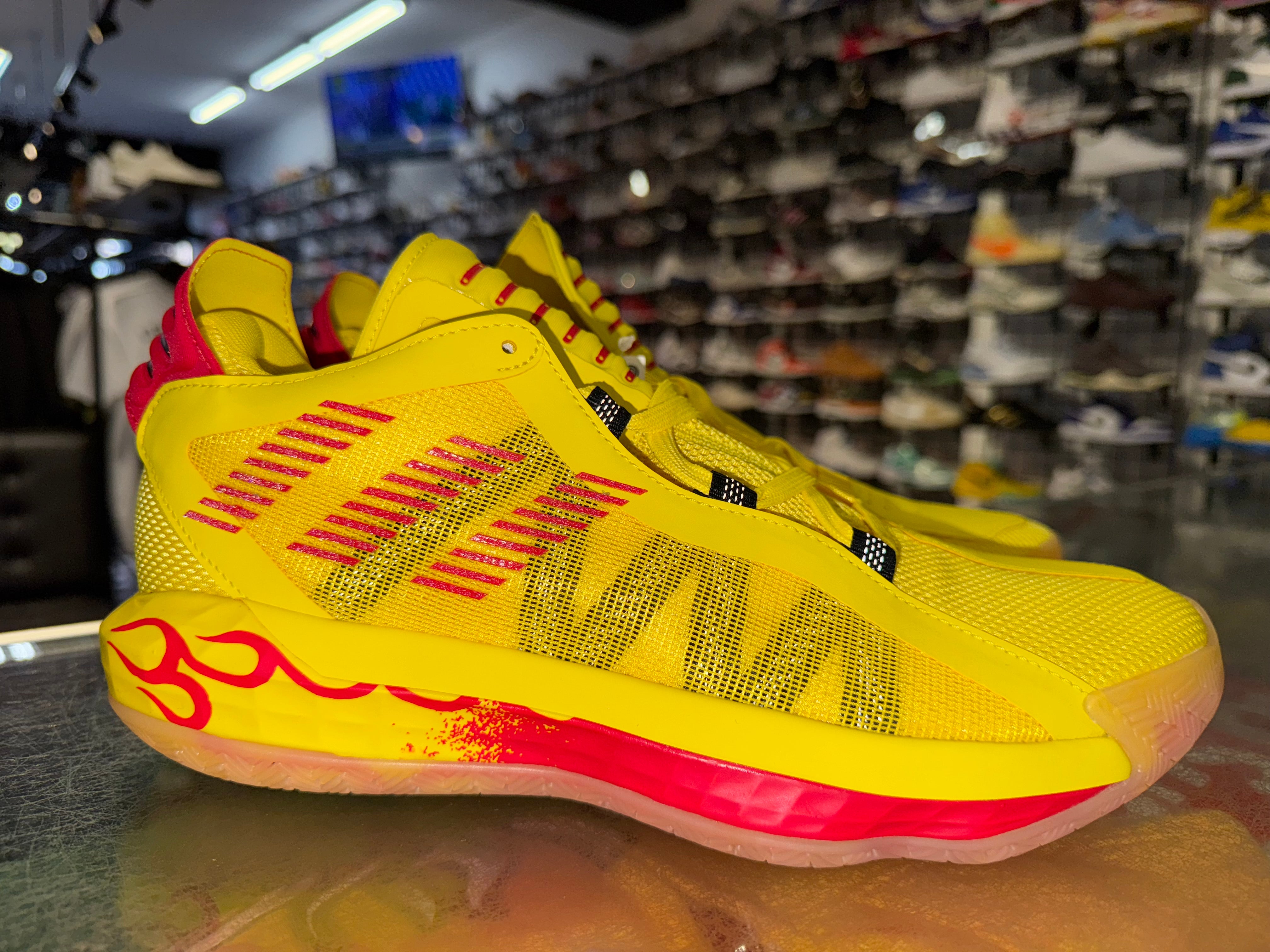 Size 9 Adidas Dame 6 "Hot Rod" Brand New